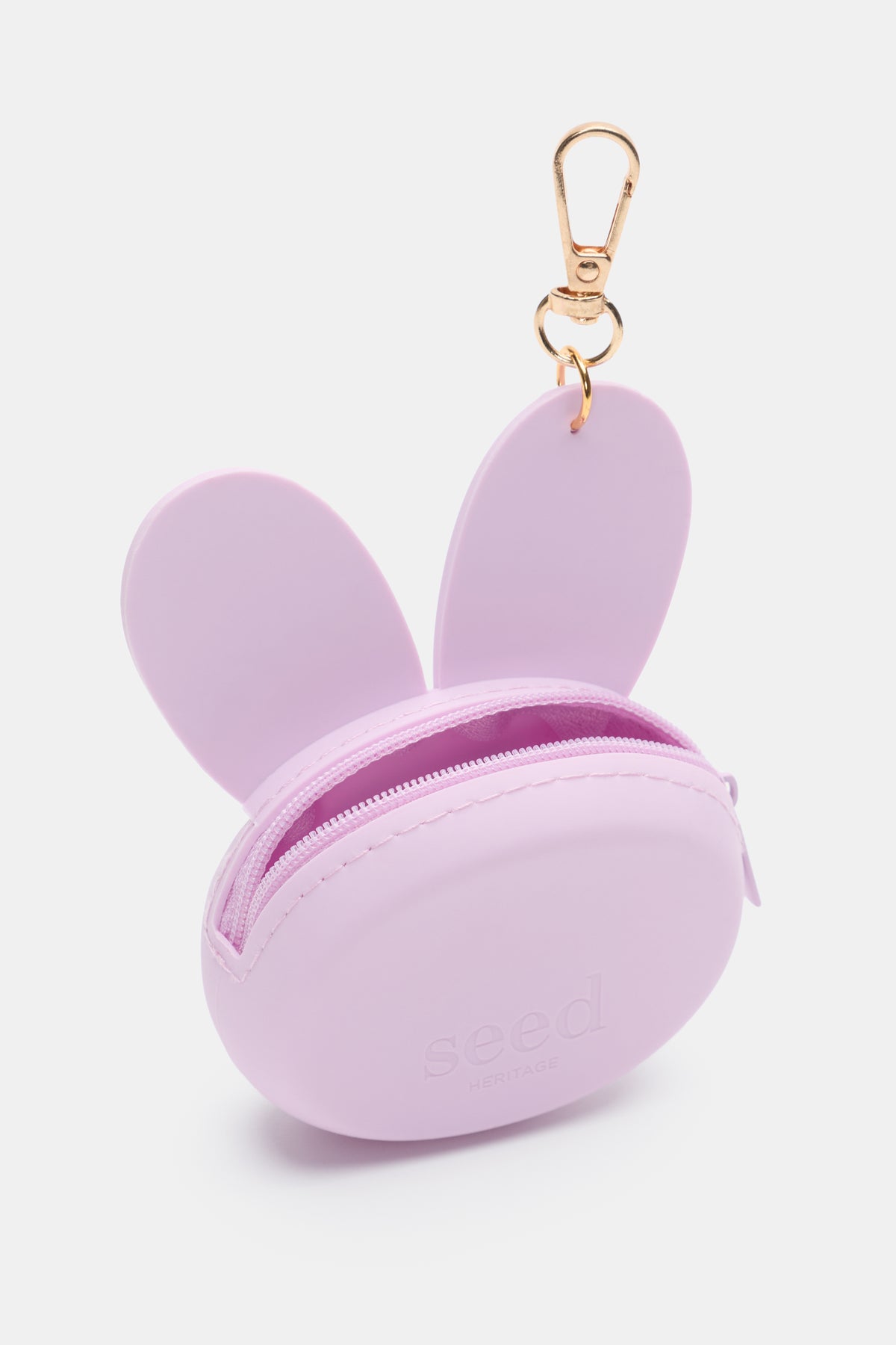 Bunny Silicone Initial Keyring