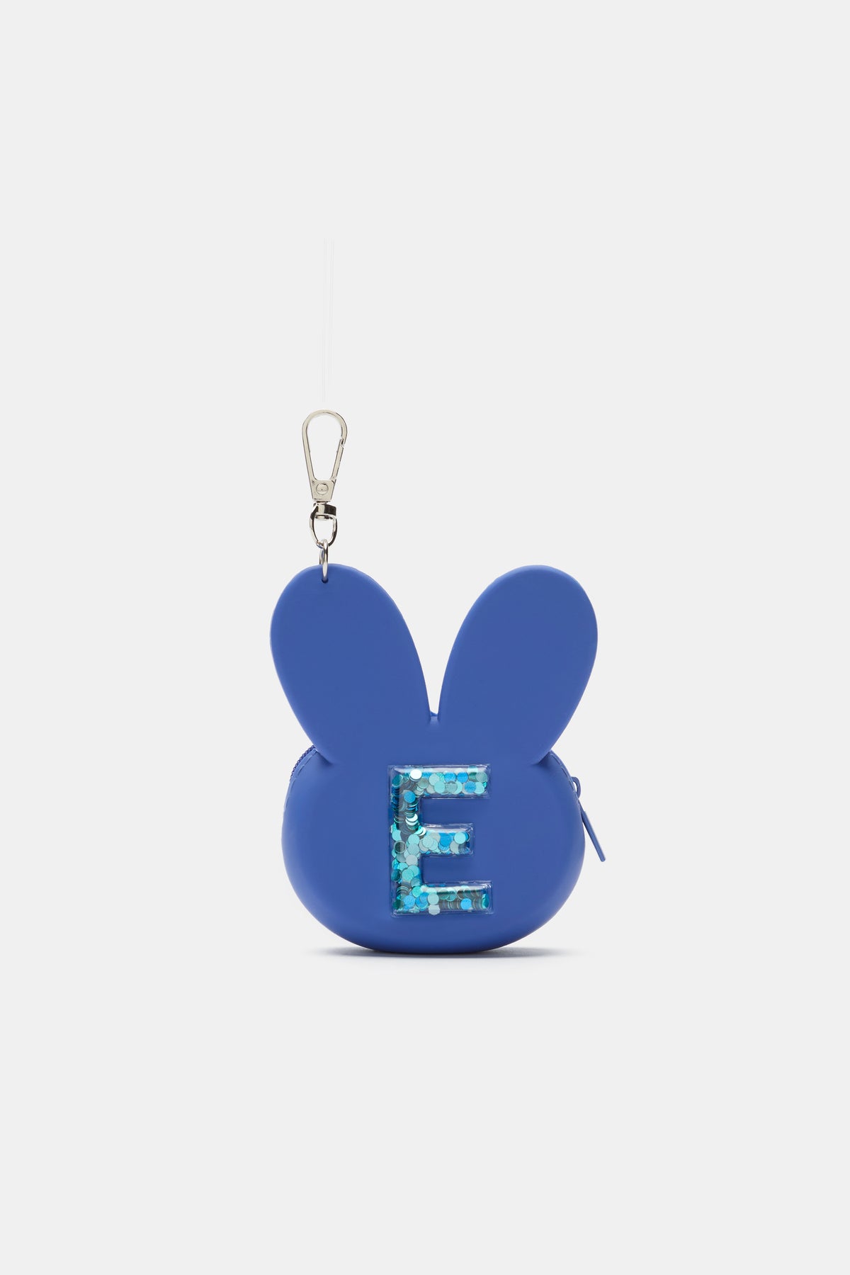 Bunny Silicone Initial Keyring