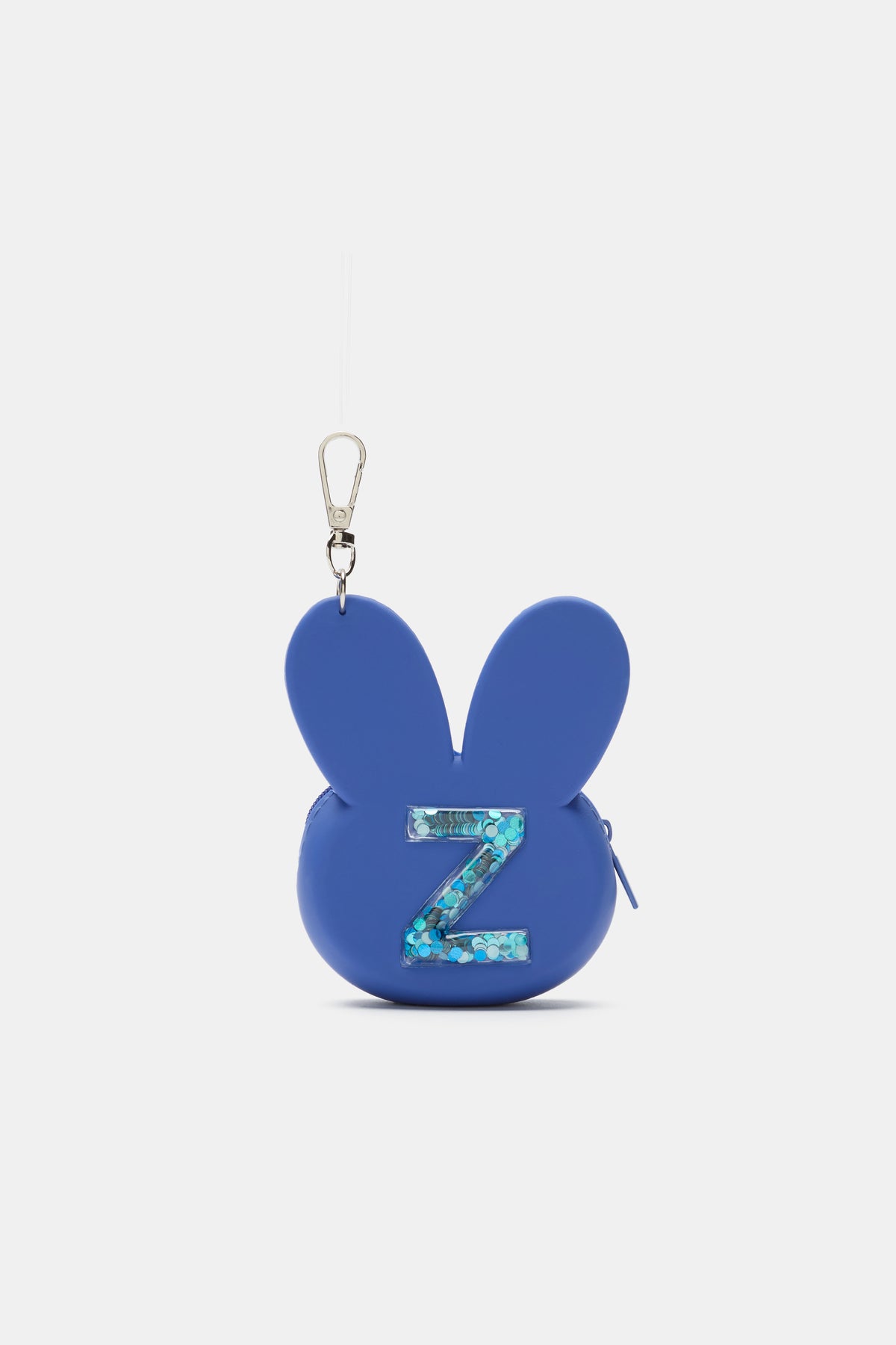 Bunny Silicone Initial Keyring