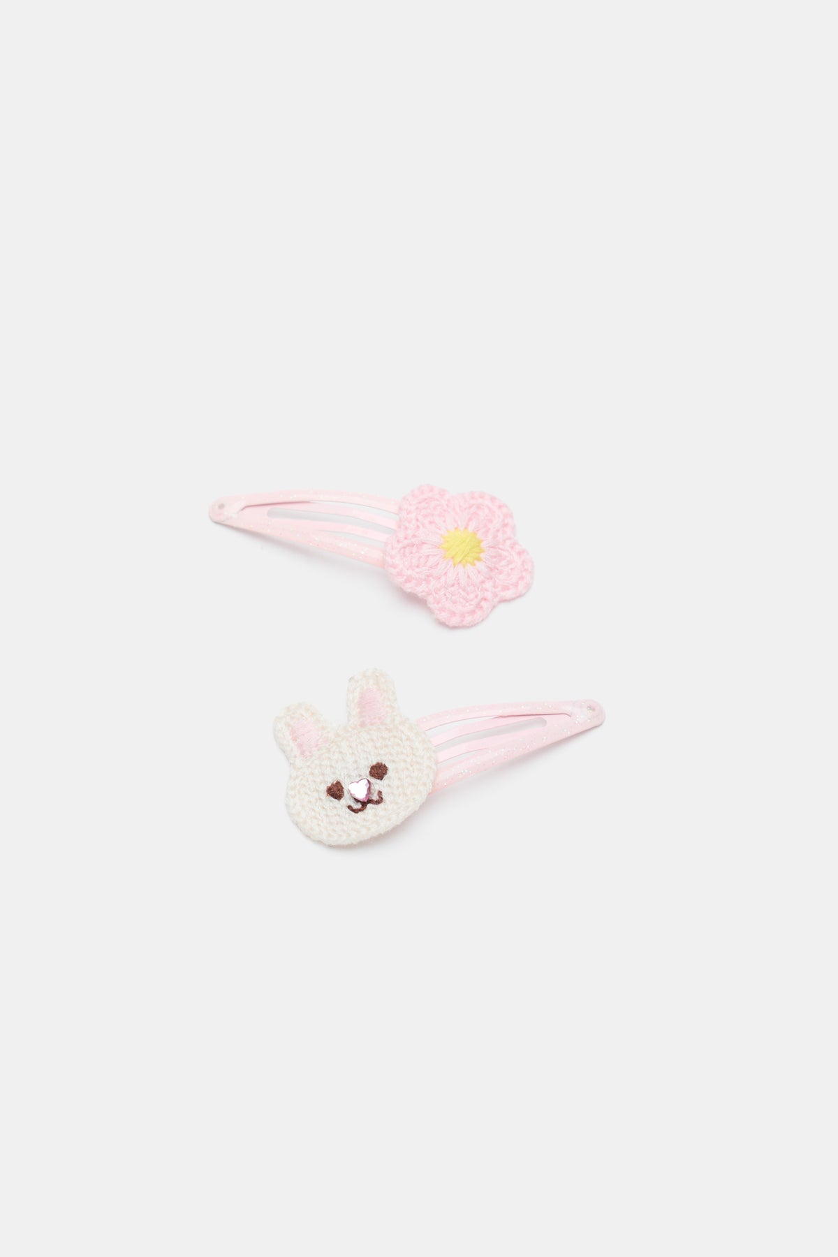 Crochet Flower Bunny Snaps