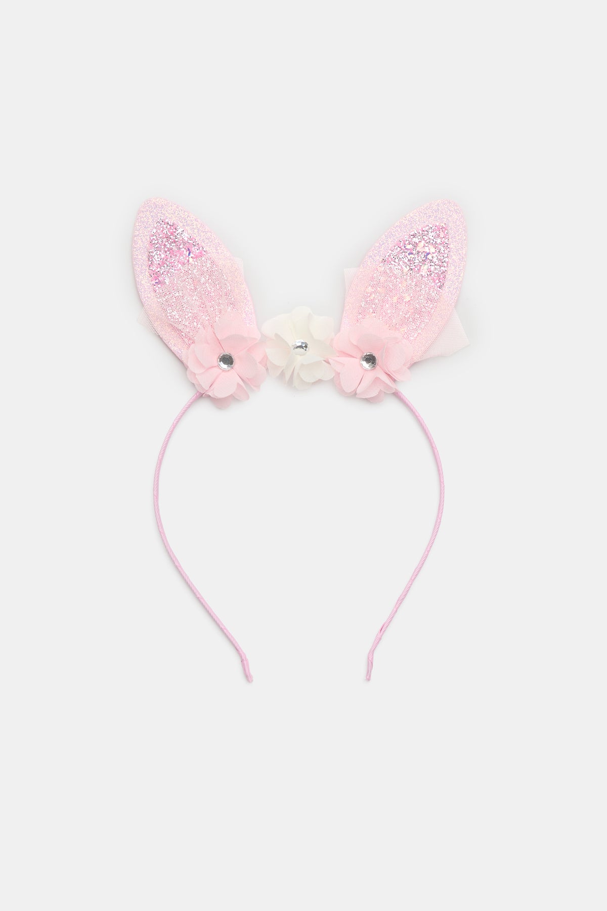 Glitter Bunny Ears Headband