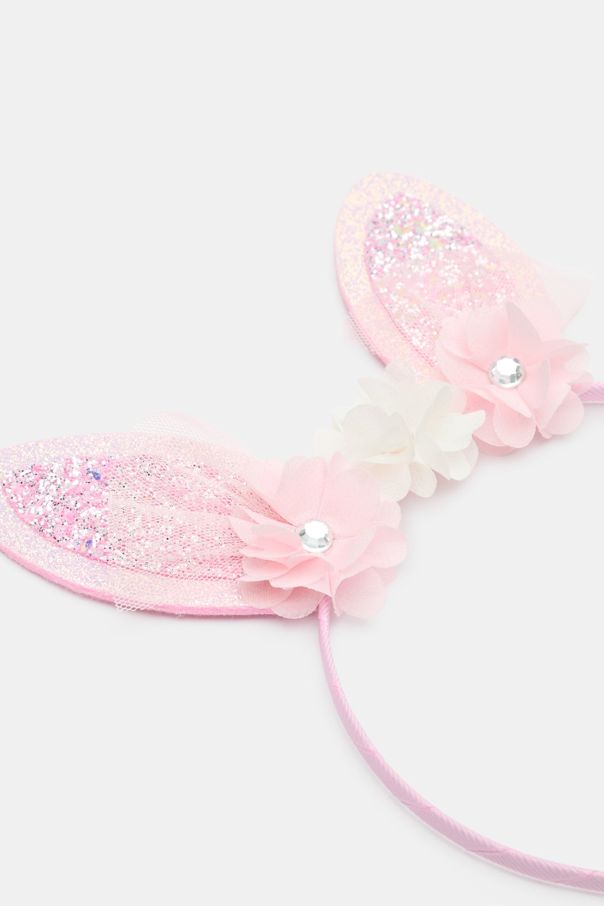 Glitter Bunny Ears Headband