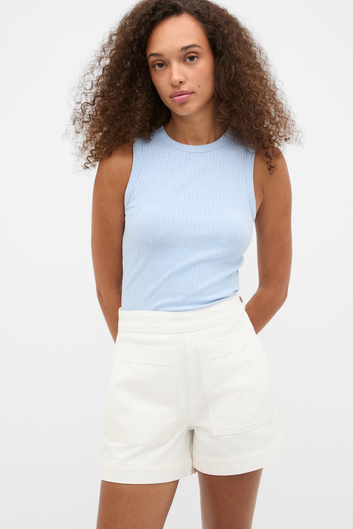 Patch Pocket Cotton Short