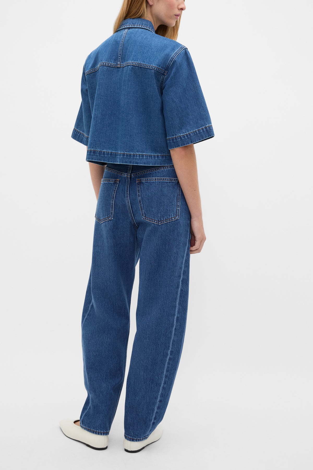 Denim Boxy Shirt