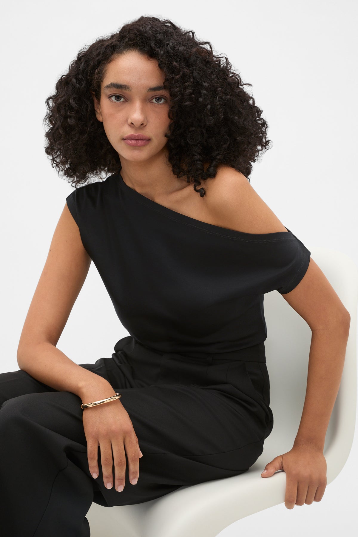 Jersey Drape Top