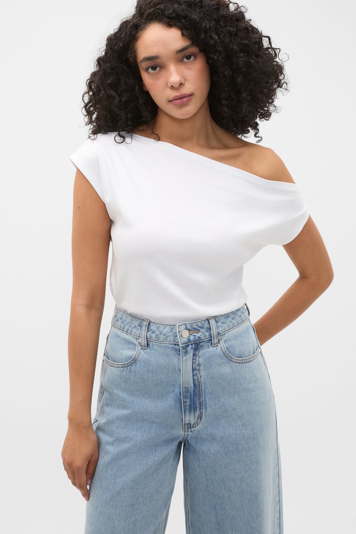 Jersey Drape Top