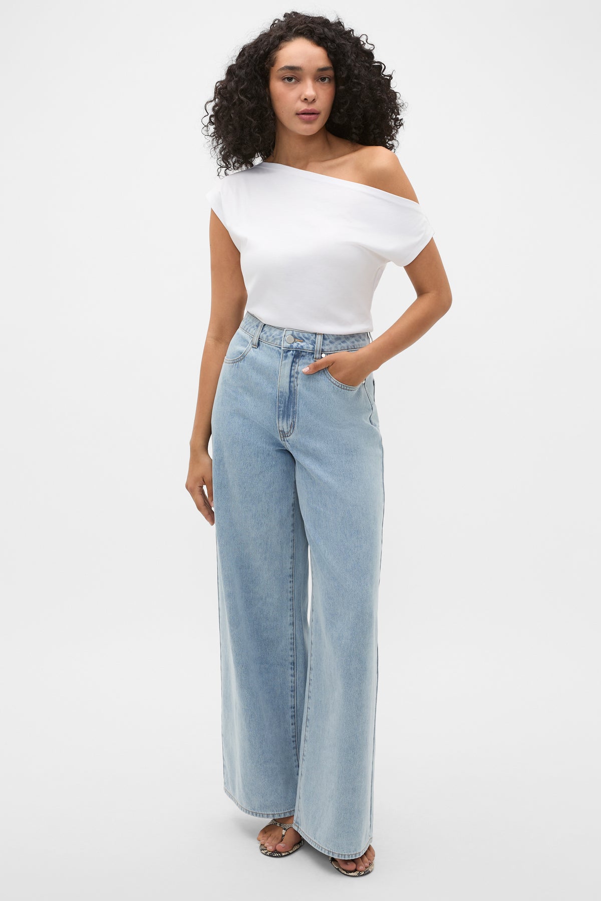Jersey Drape Top