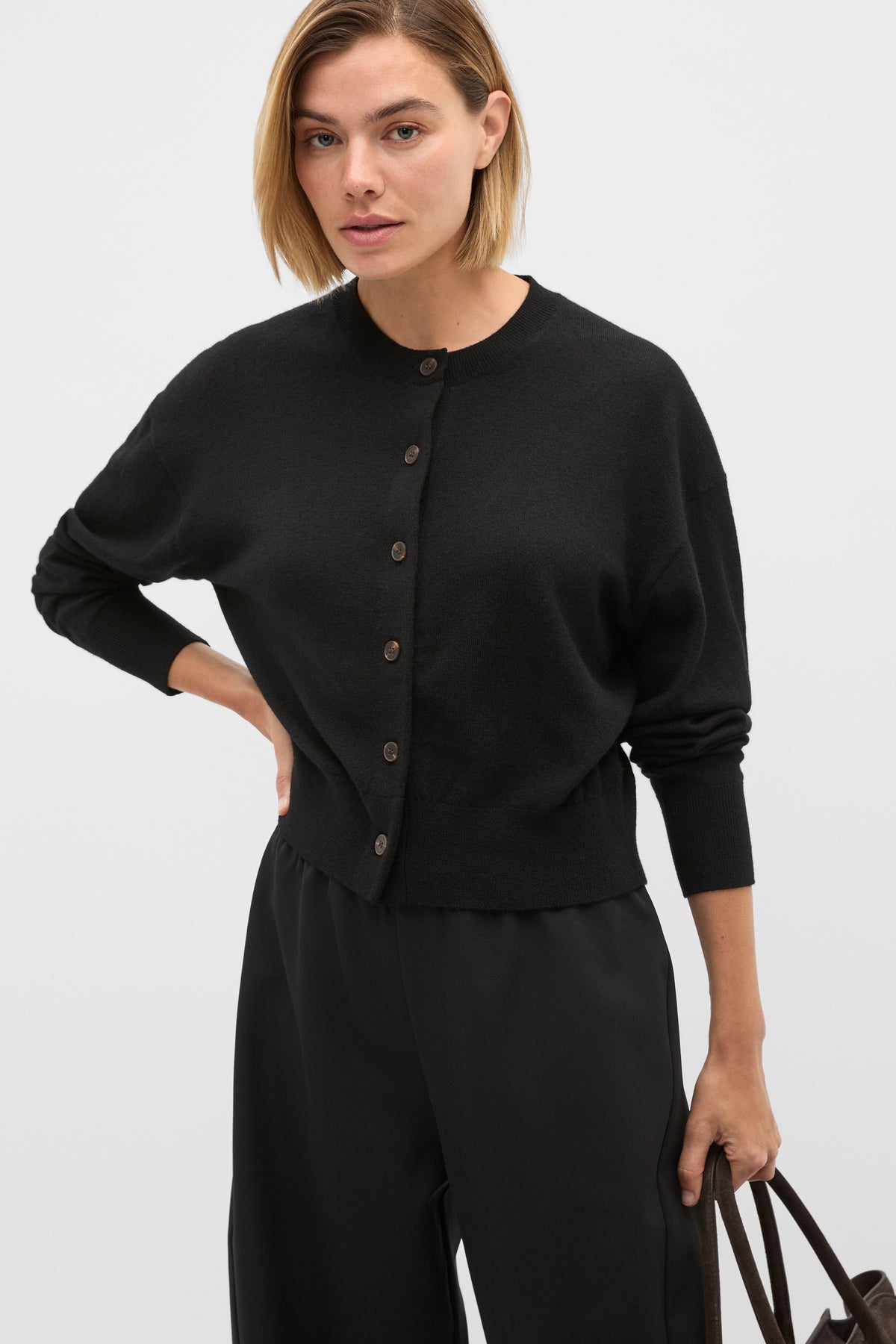 Australian Merino Relaxed Cardigan