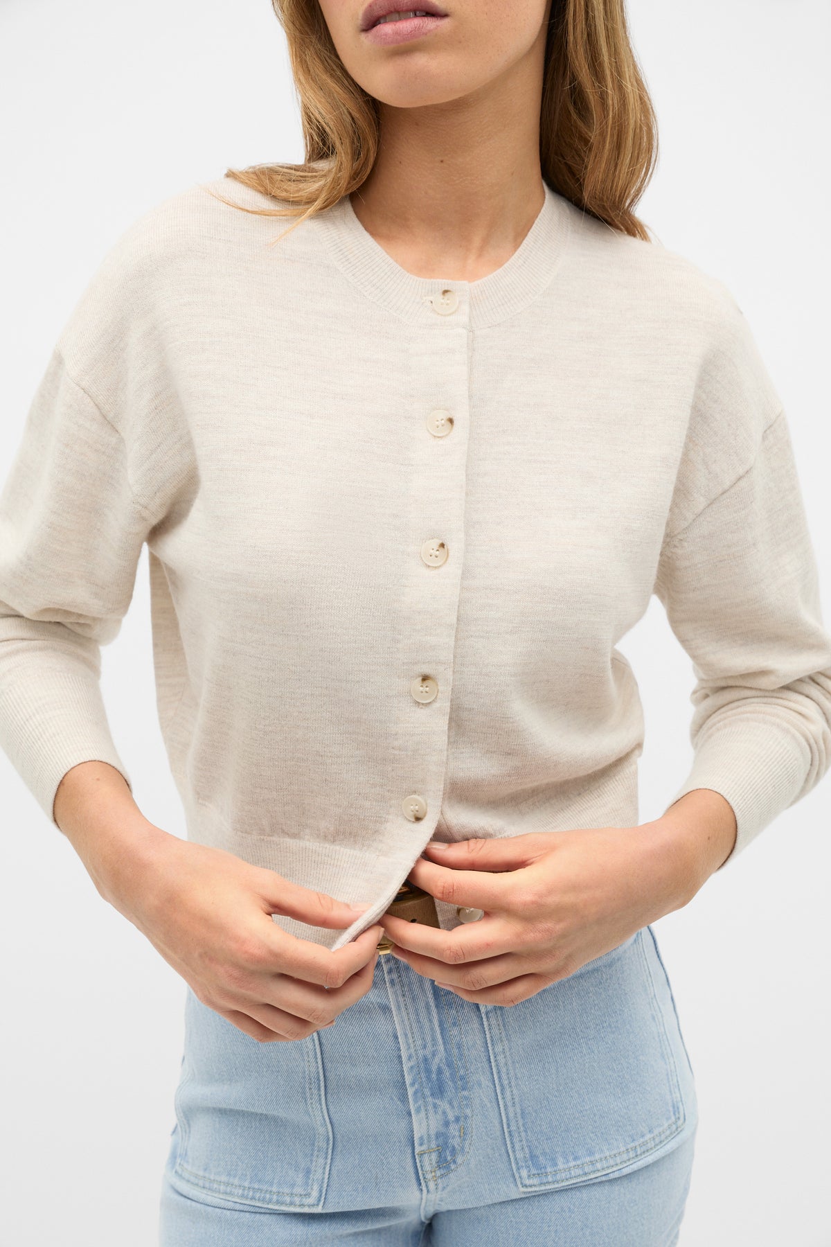 Australian Merino Relaxed Cardigan