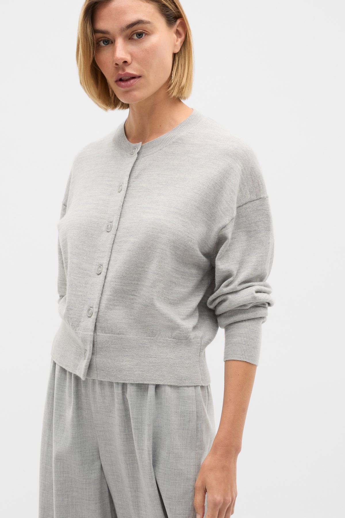 Australian Merino Relaxed Cardigan