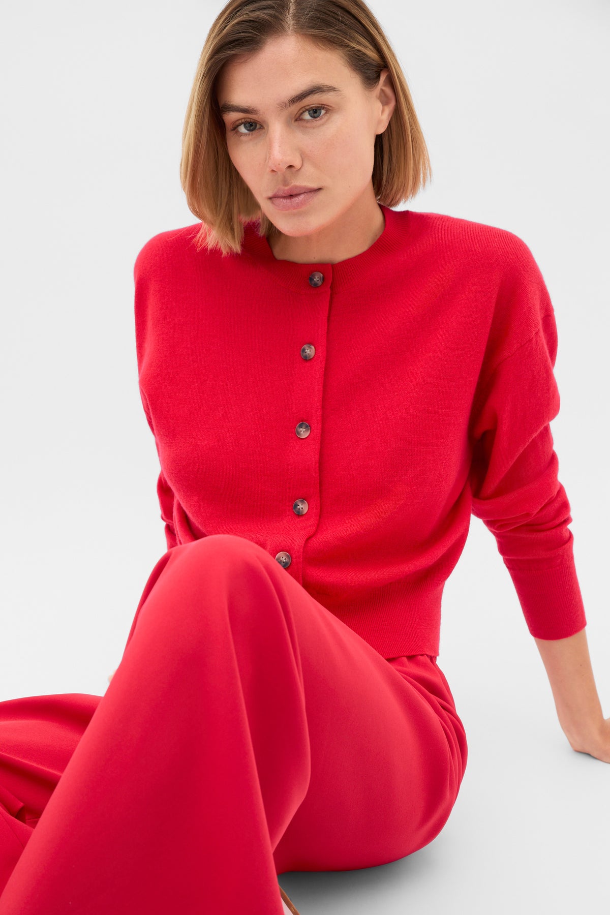 Australian Merino Relaxed Cardigan