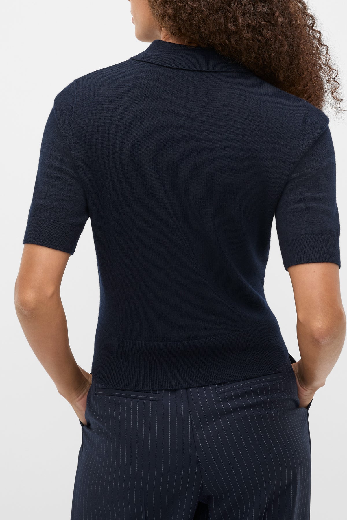 Australian Merino Knit Polo Top