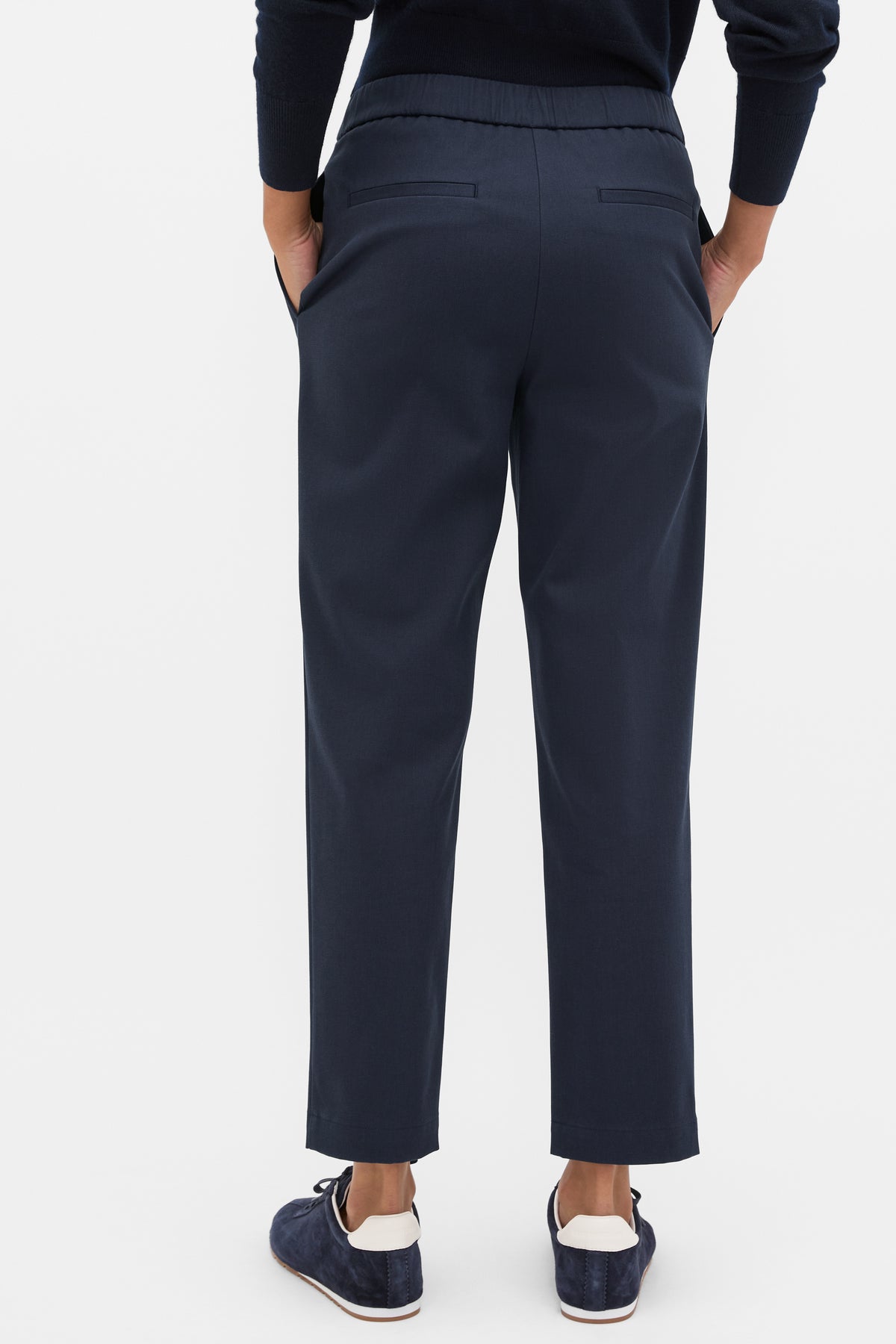 Pintuck Tapered Pant