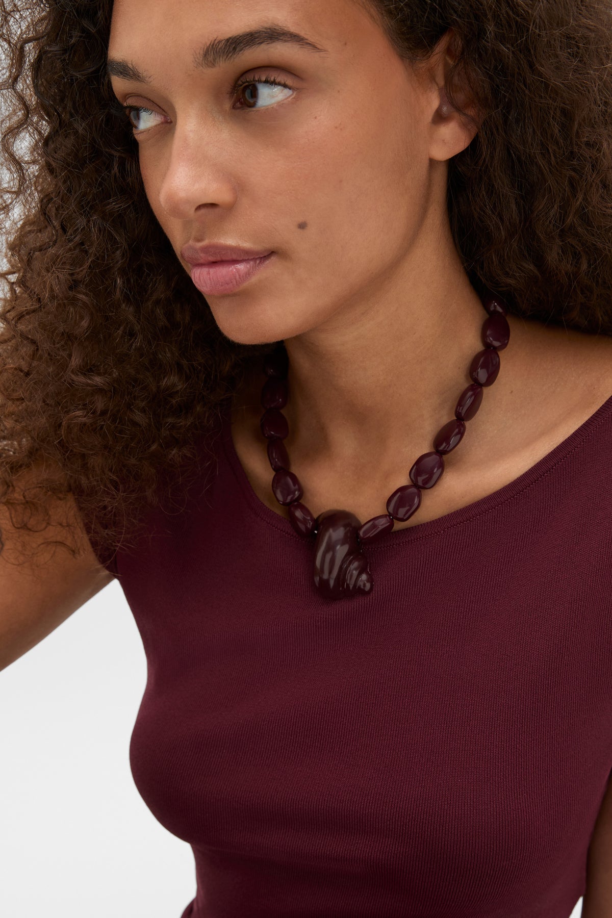 Beaded Shell Necklace