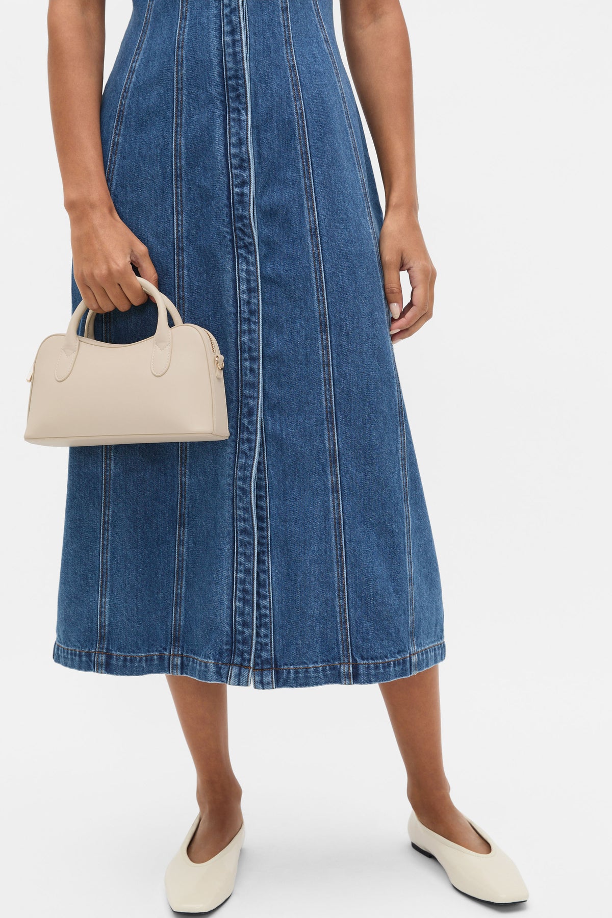 Curved Mini Crossbody Bag