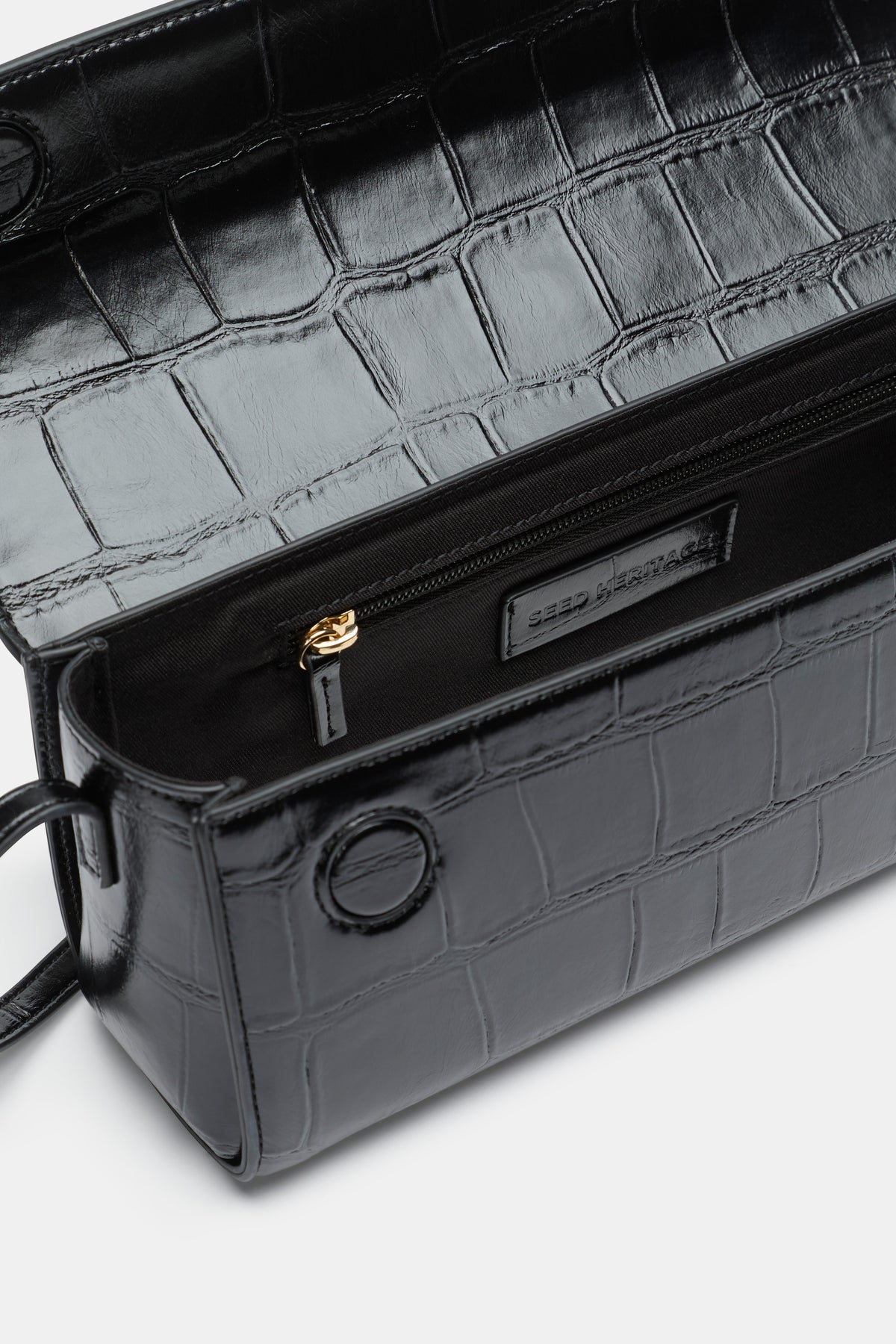Croc Shoulder Bag