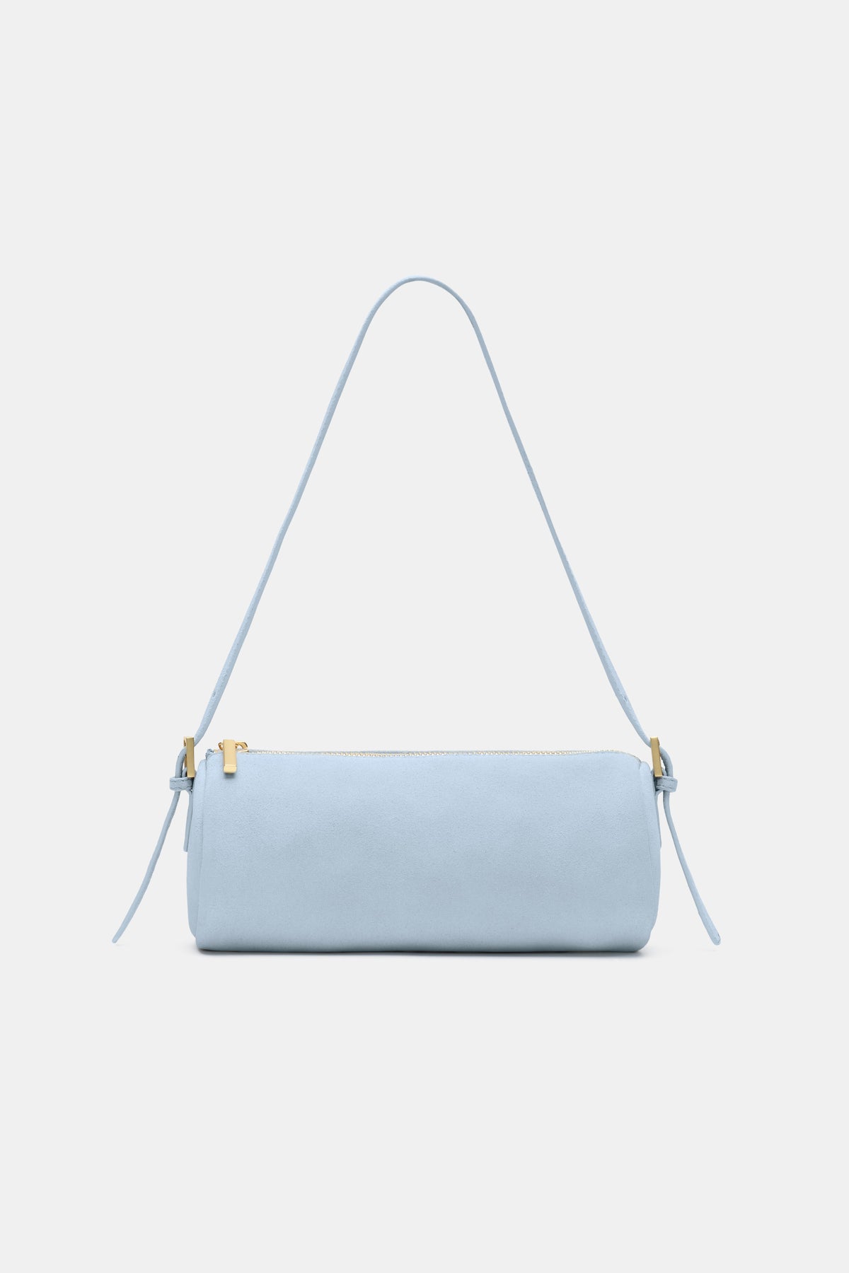 Suede Pouch Shoulder Bag