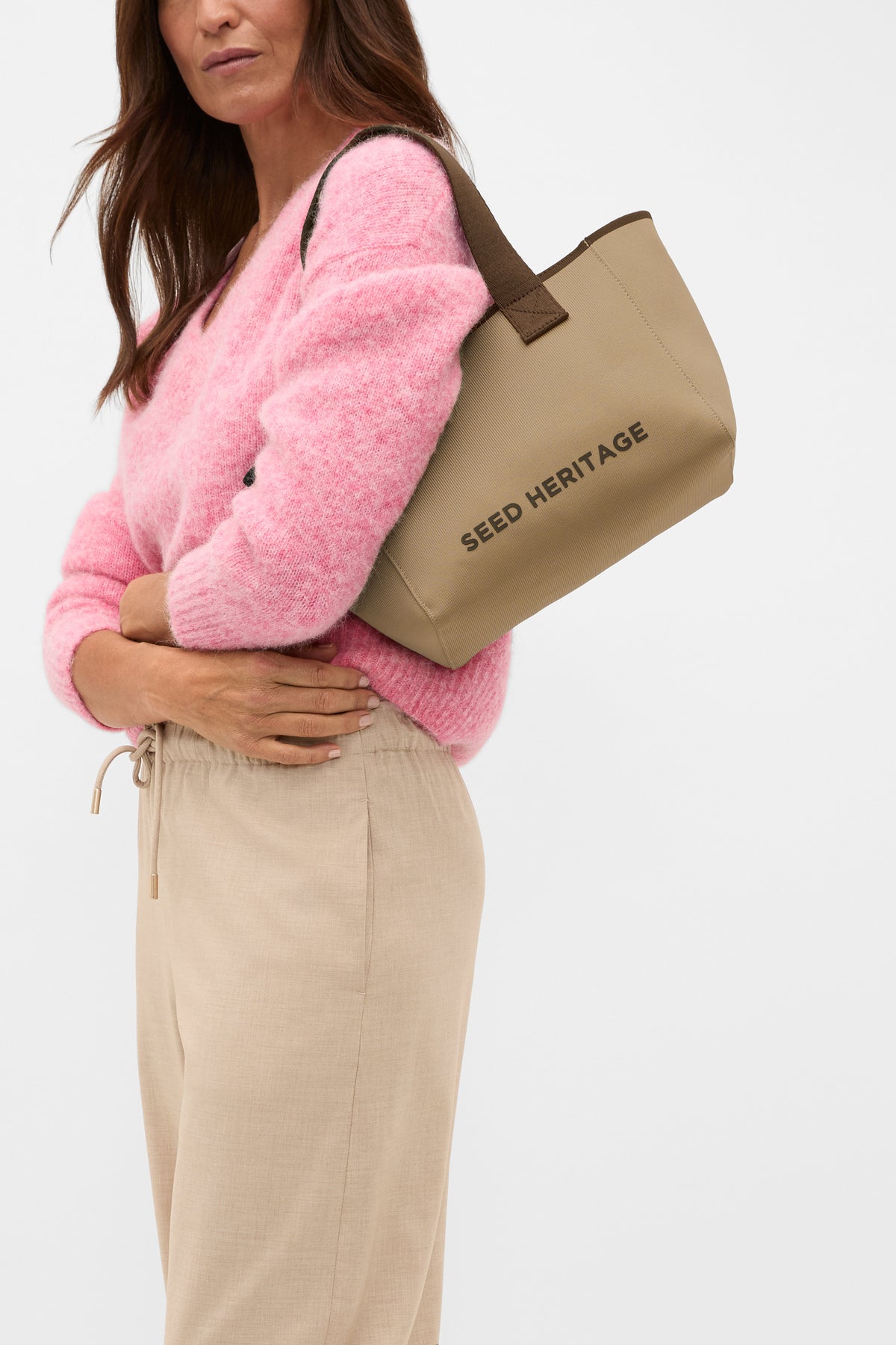 Seed Logo Knit Mini Tote