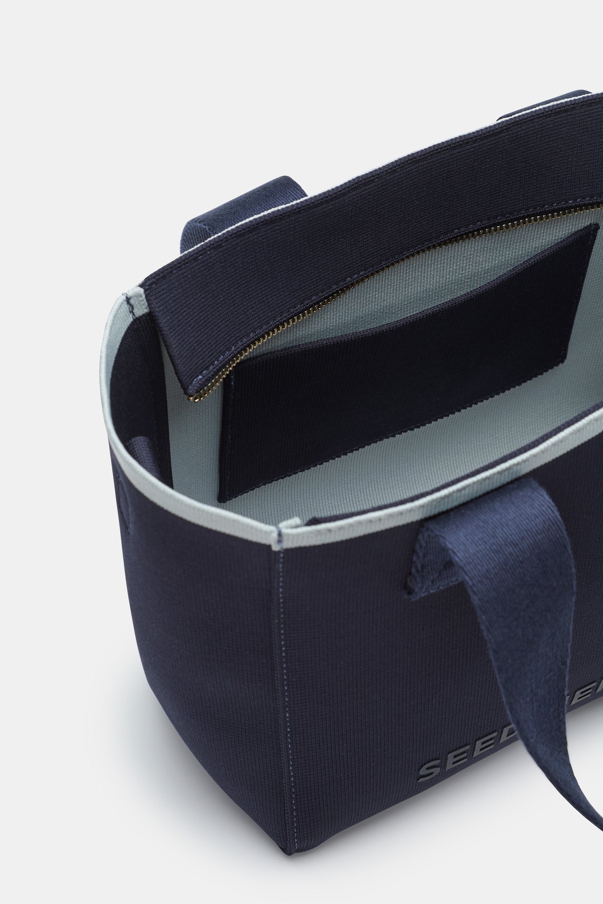 Seed Logo Knit Mini Tote
