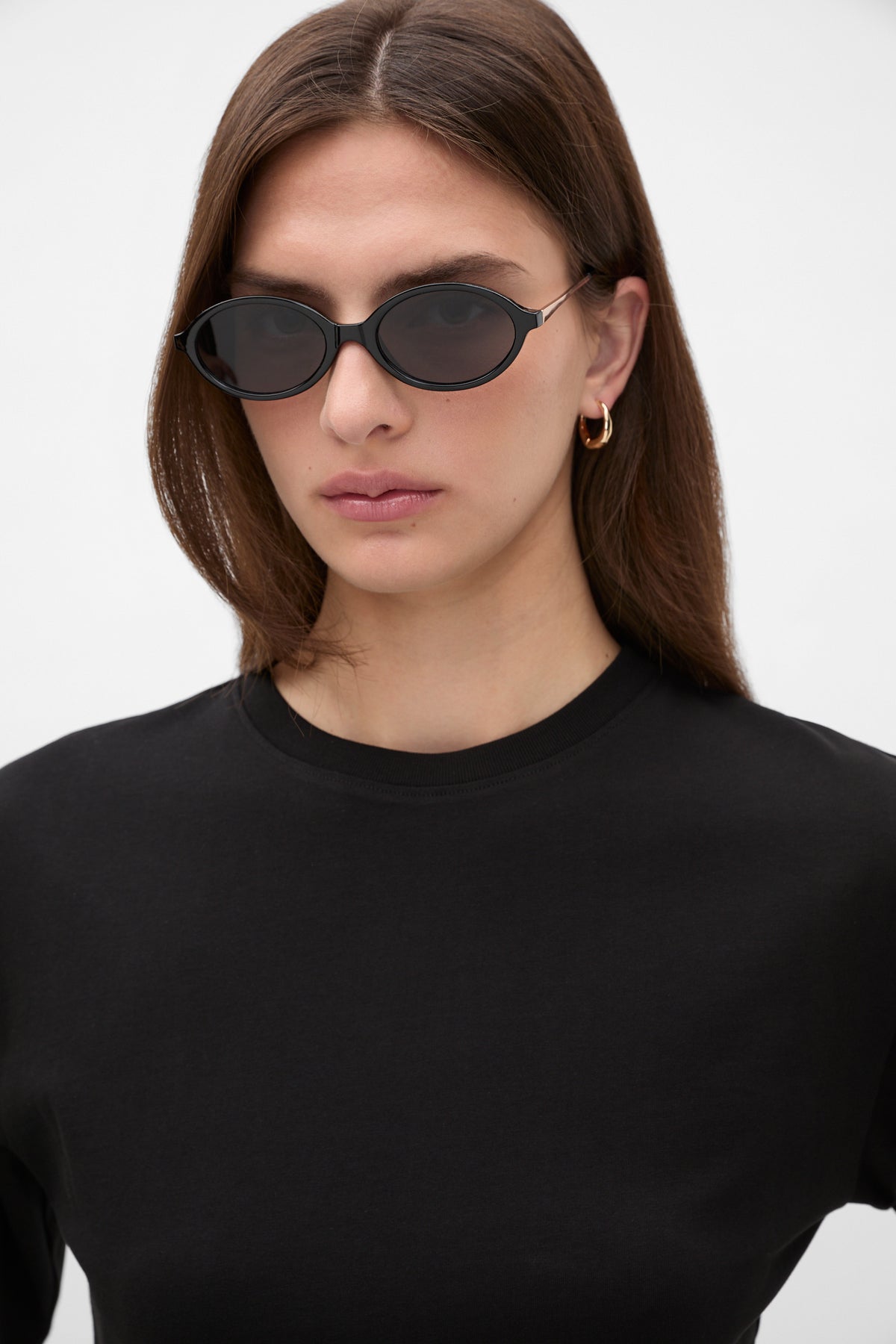 Sabrina Oval Sunglasses