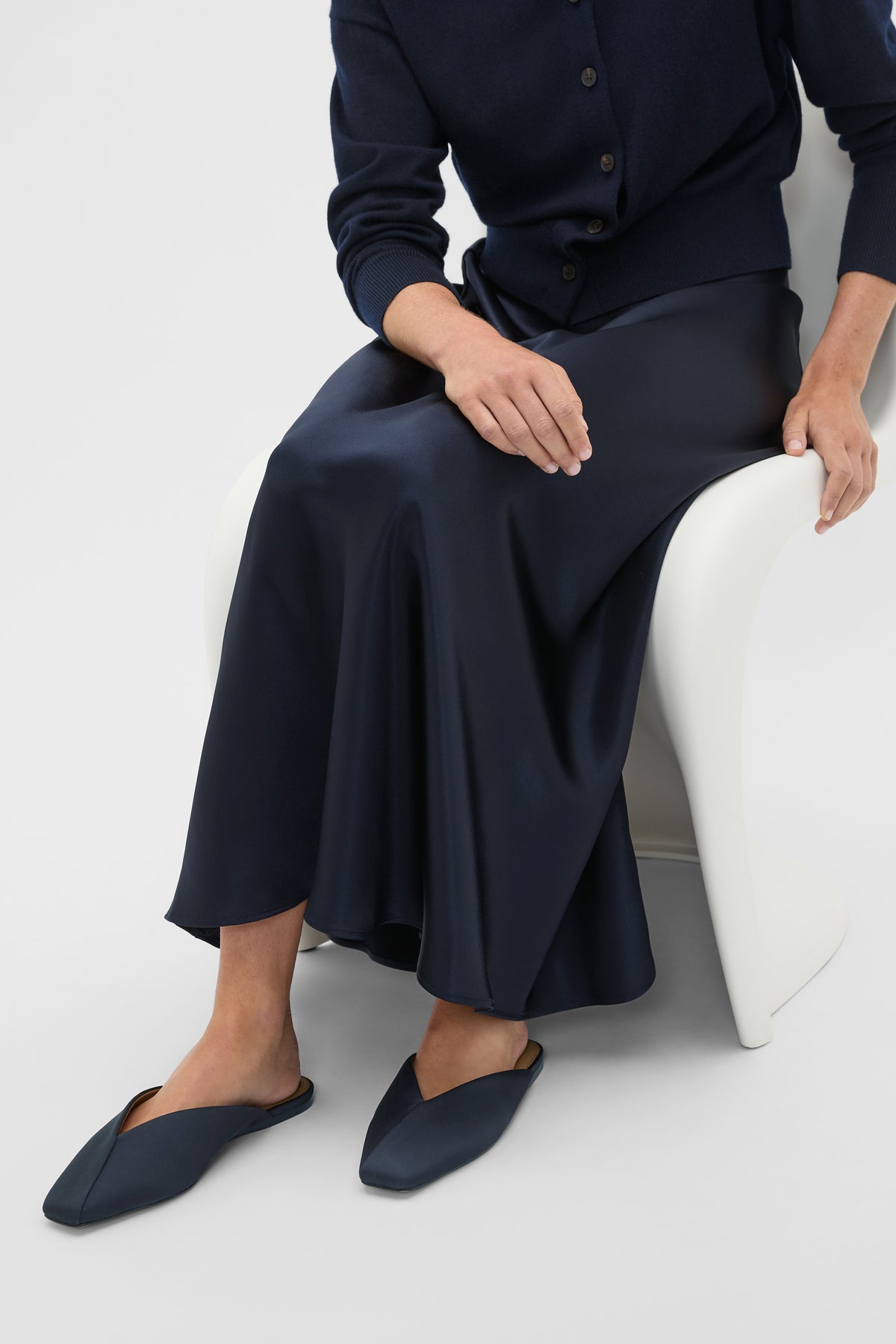 Carson Satin Mule