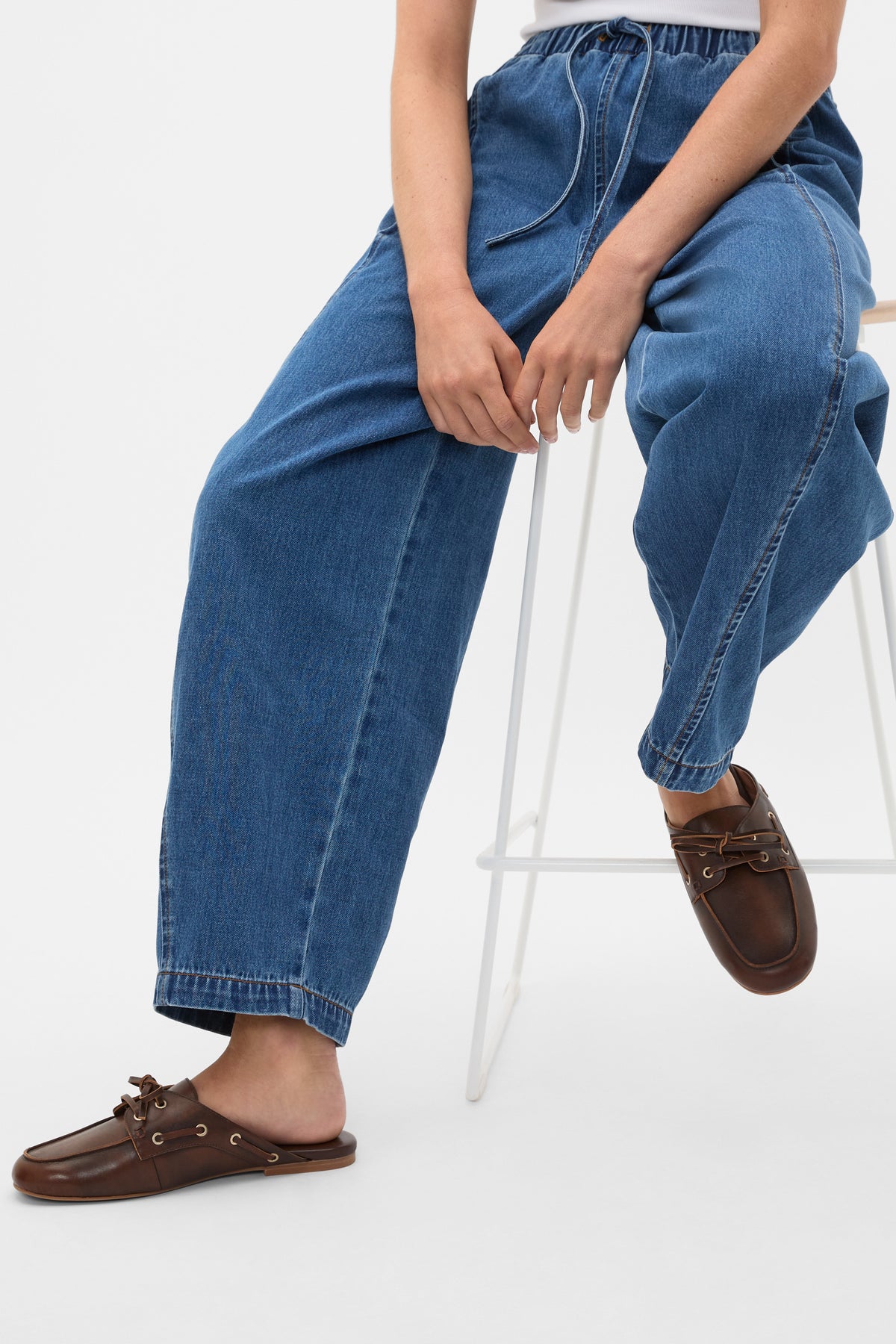 Kit Boat Shoe Mule