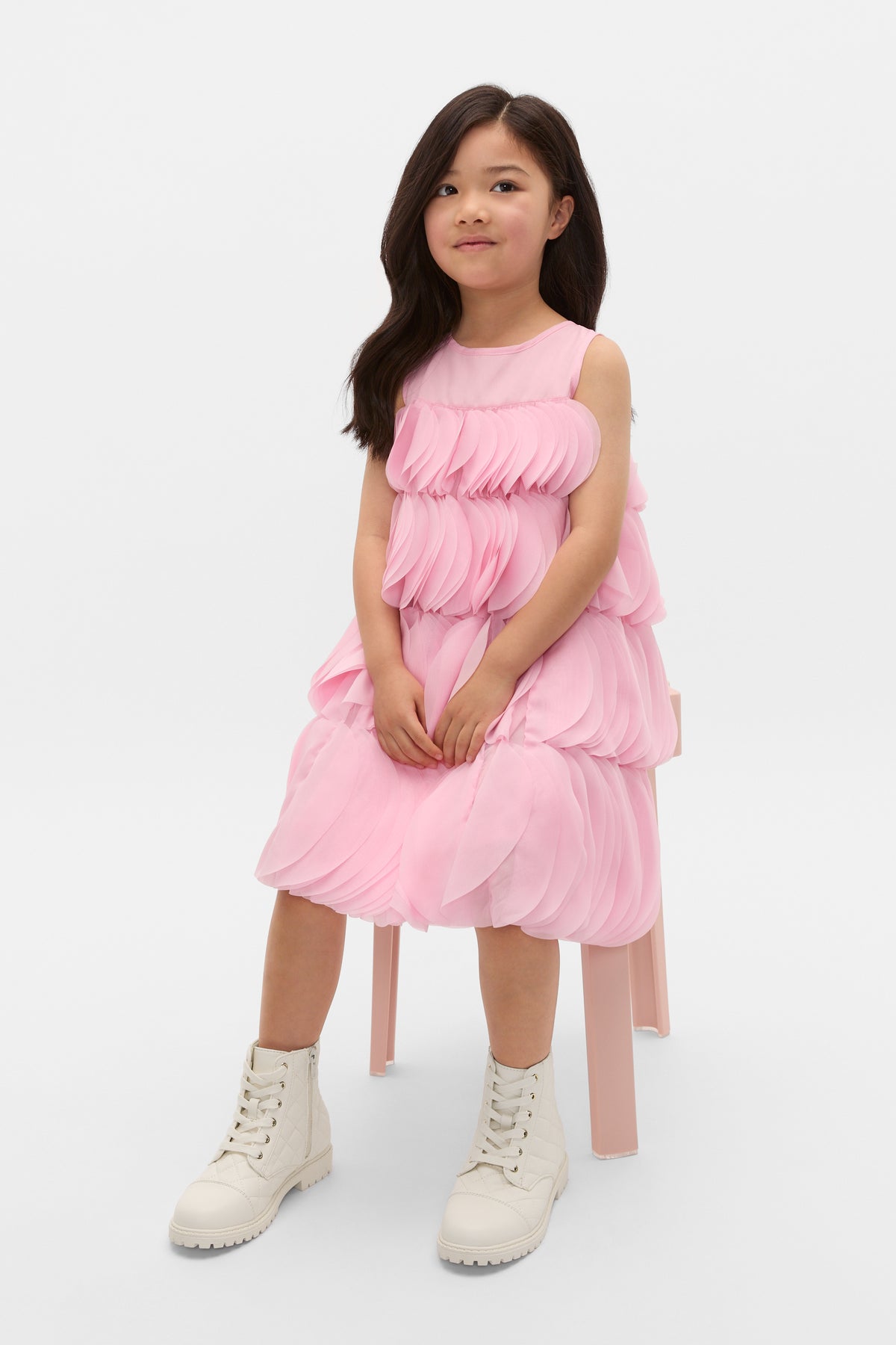 Tiered Tulle Dress
