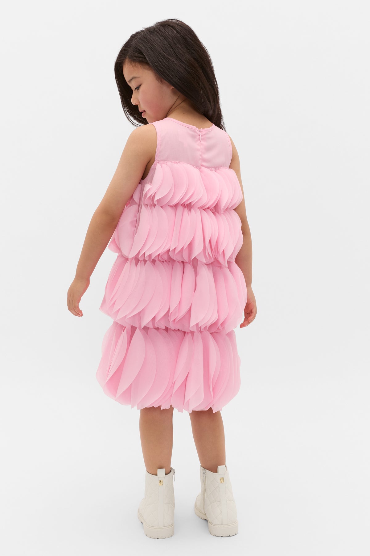 Tiered Tulle Dress