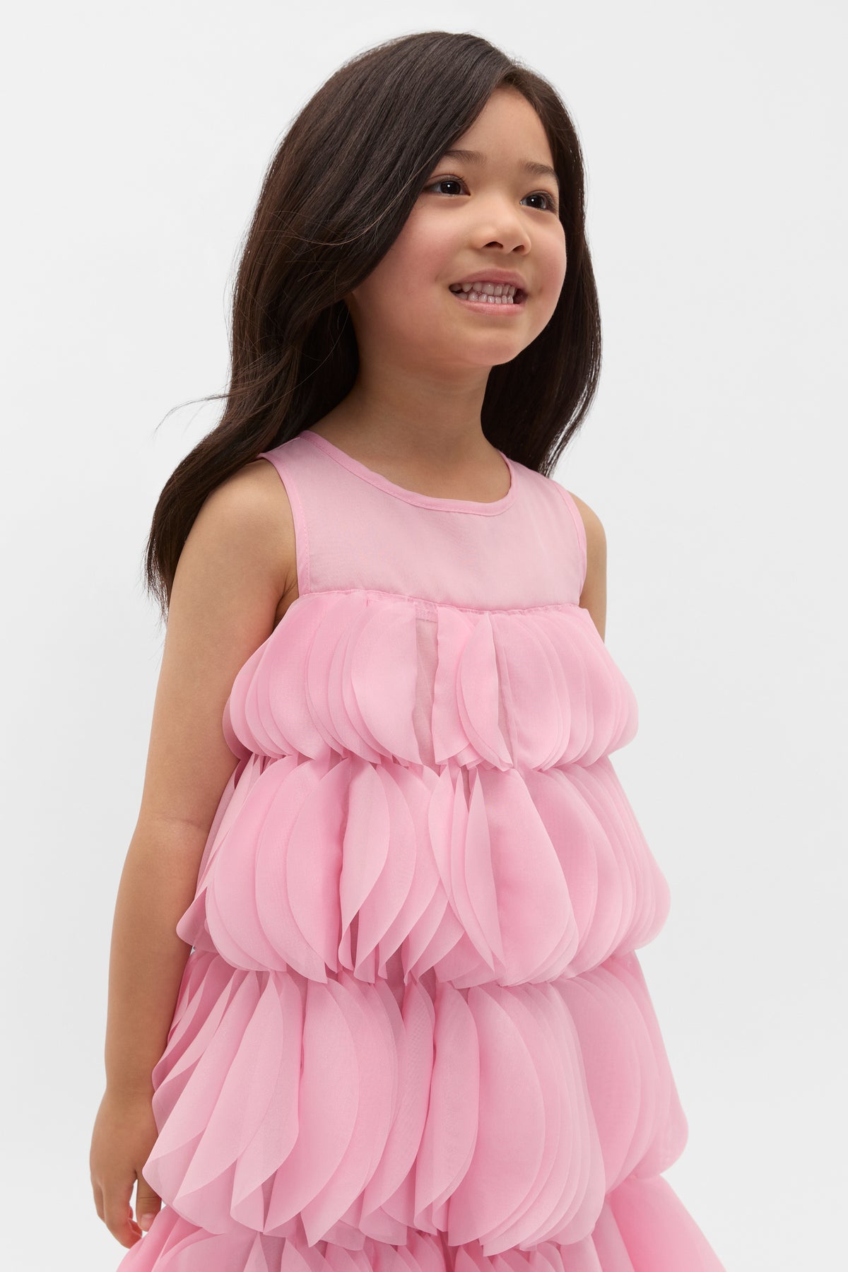 Tiered Tulle Dress