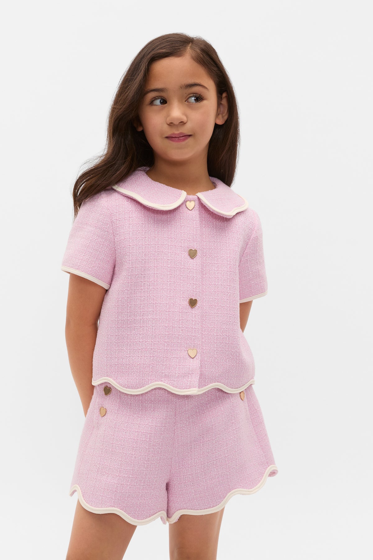 Scallop Tweed Jacket