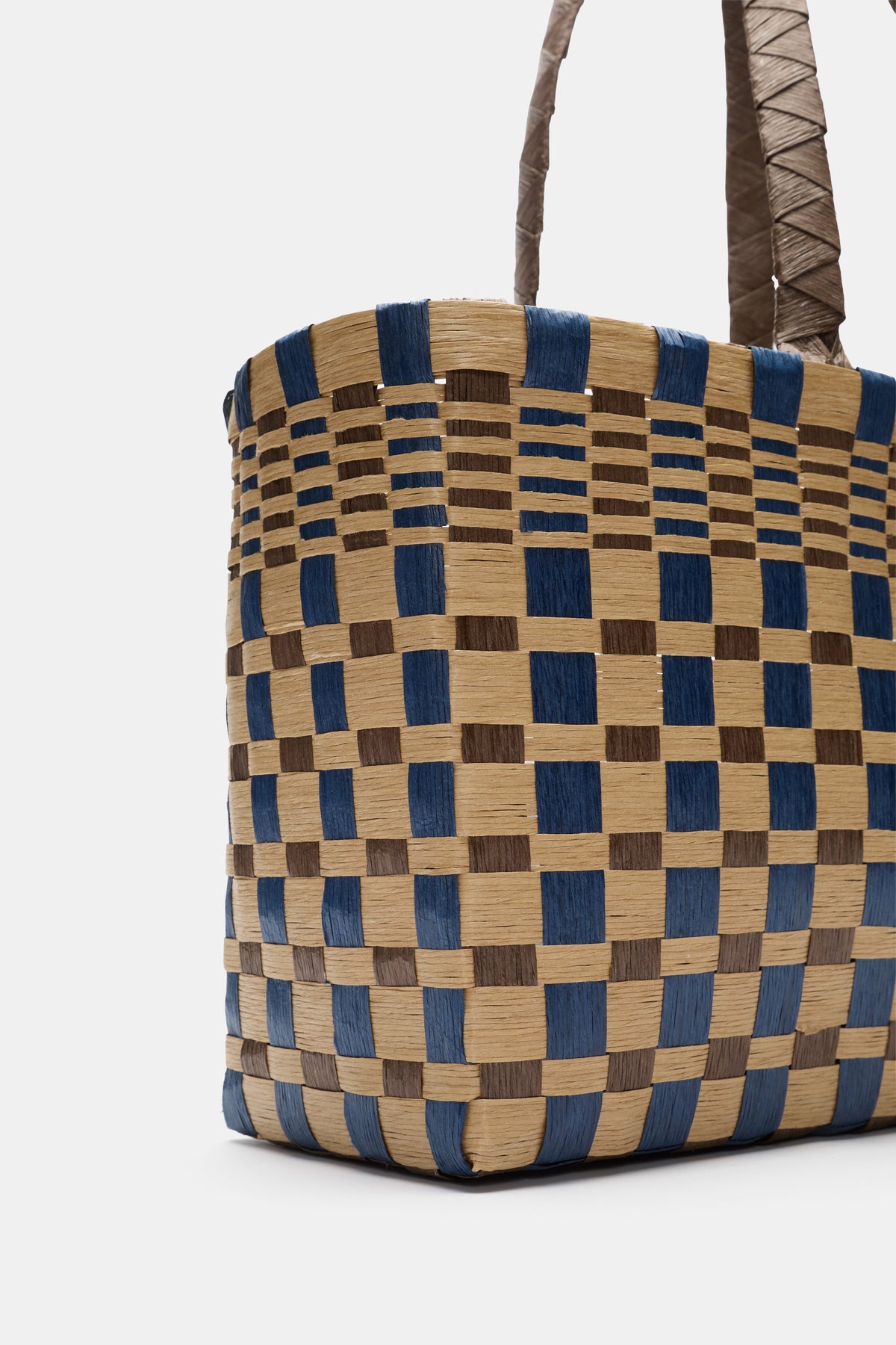 Paper Woven Market Bag
