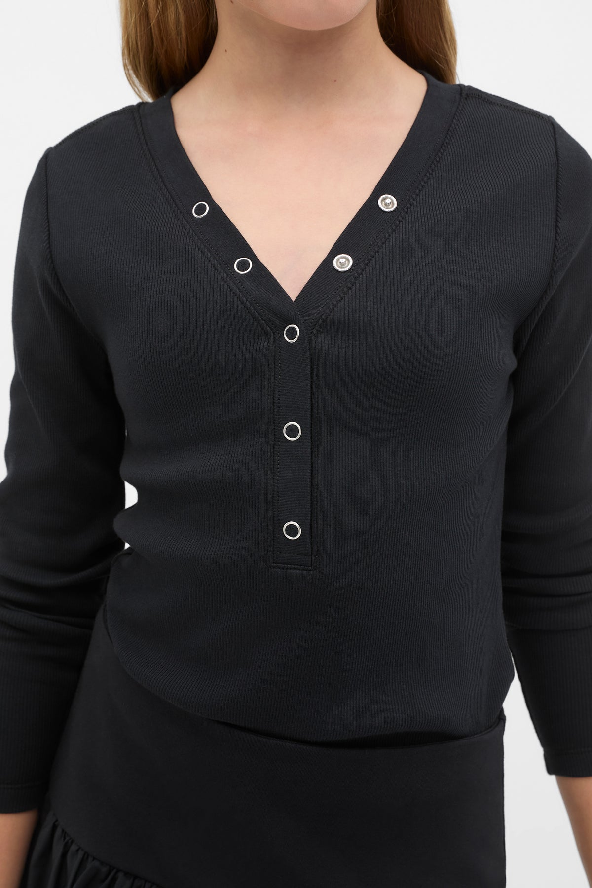 Placket Rib Tee