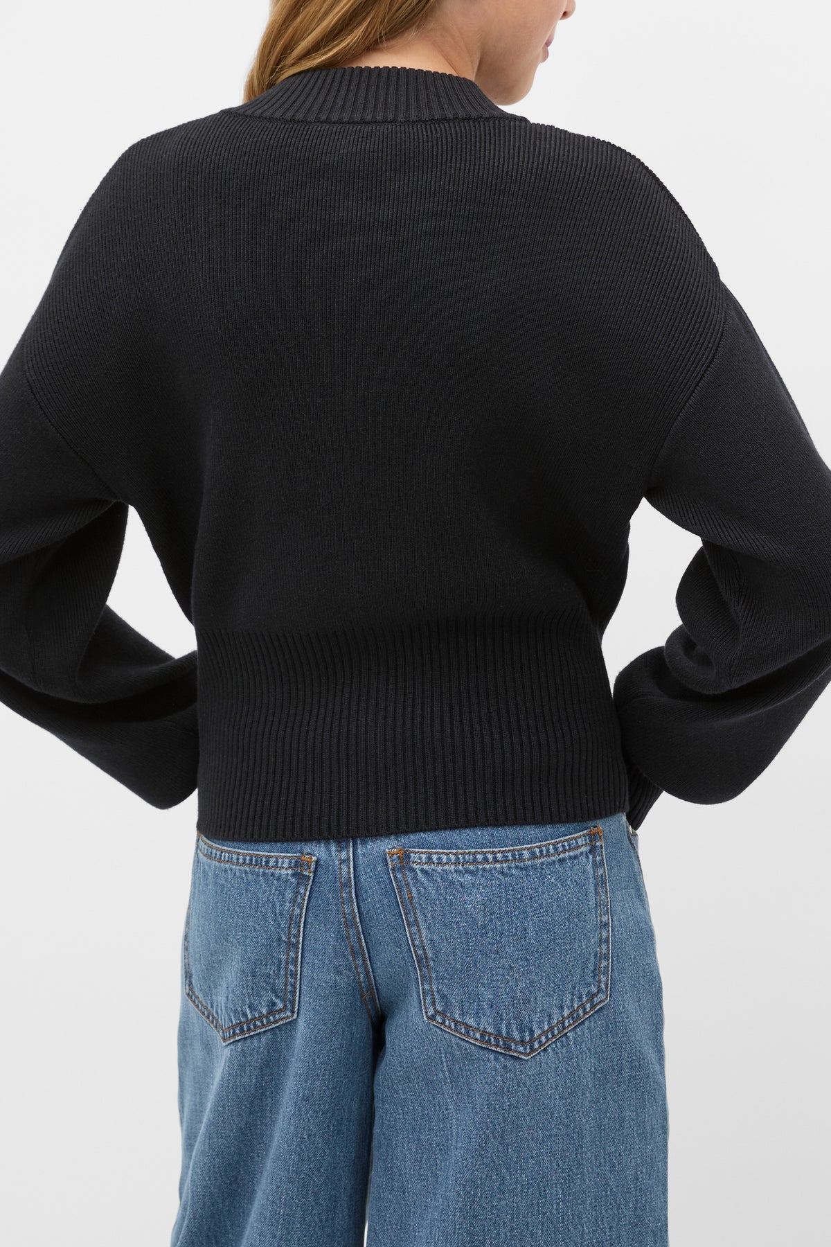 Zip Through Knit Cardigan
