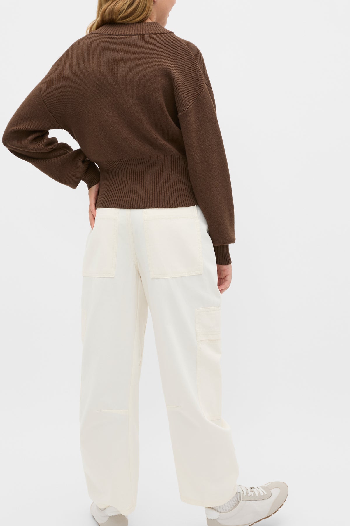 Zip Through Knit Cardigan