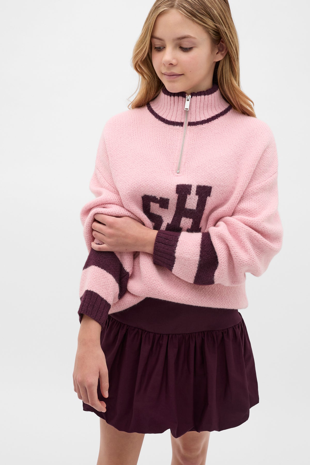 Splice Bubble Skirt