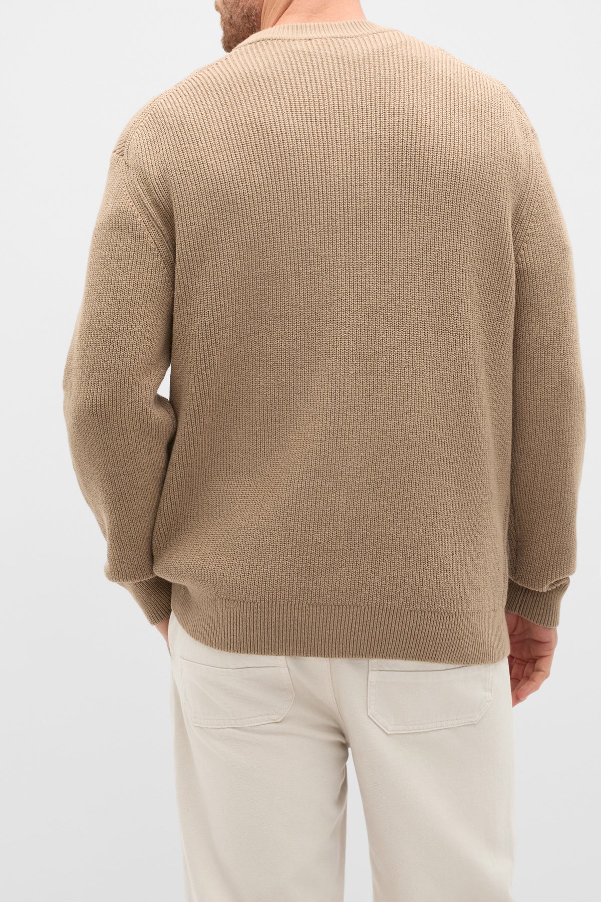 Cotton Crew Neck Knit