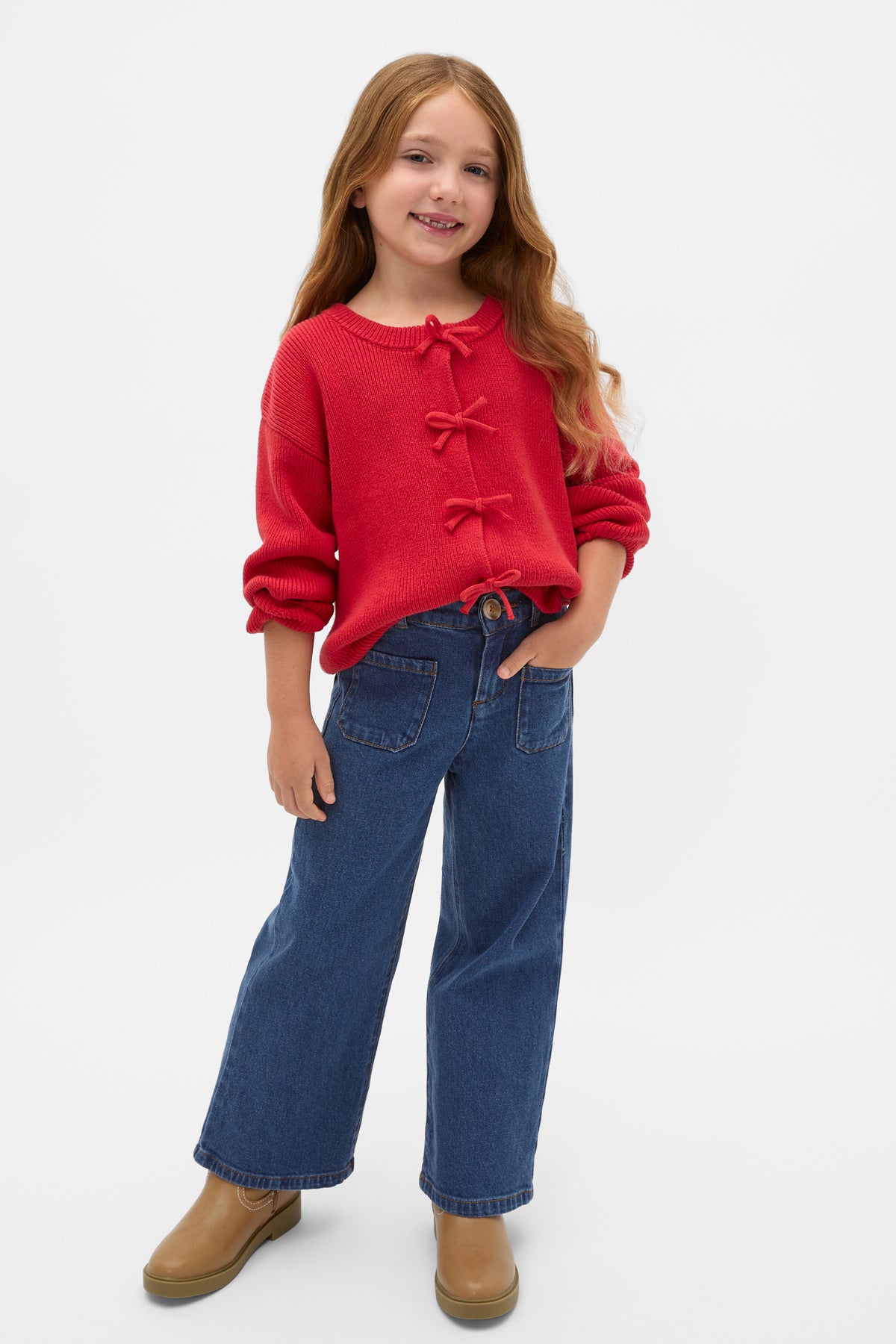 Bow Knit Cardigan