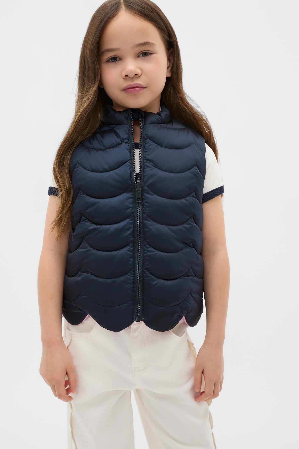 Scallop Vest