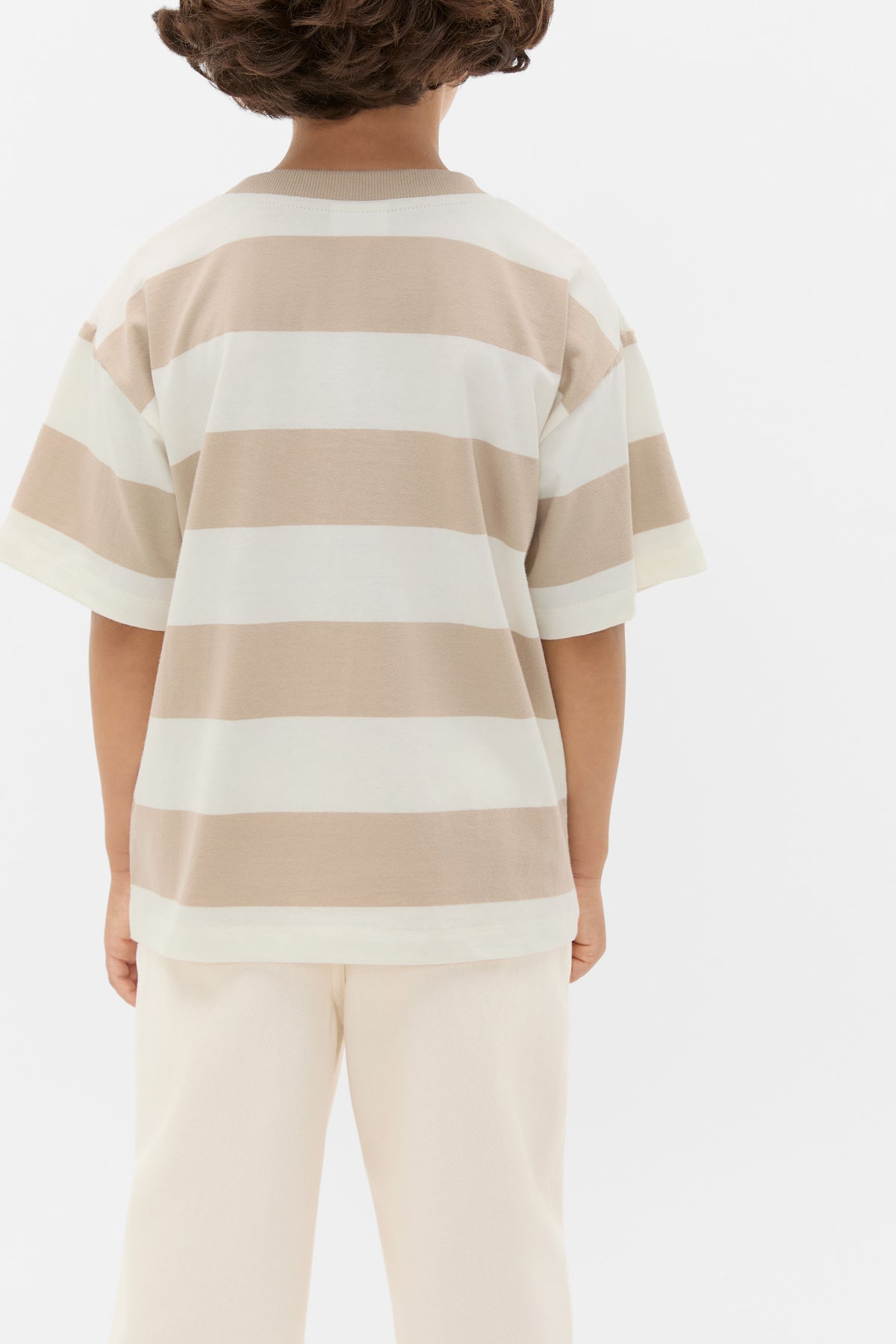 Stripe Multi Logo Tee