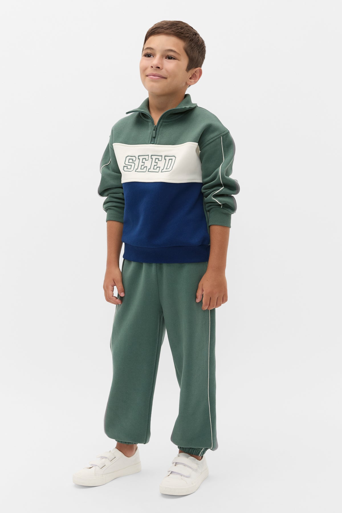 Core Panelled Sweater