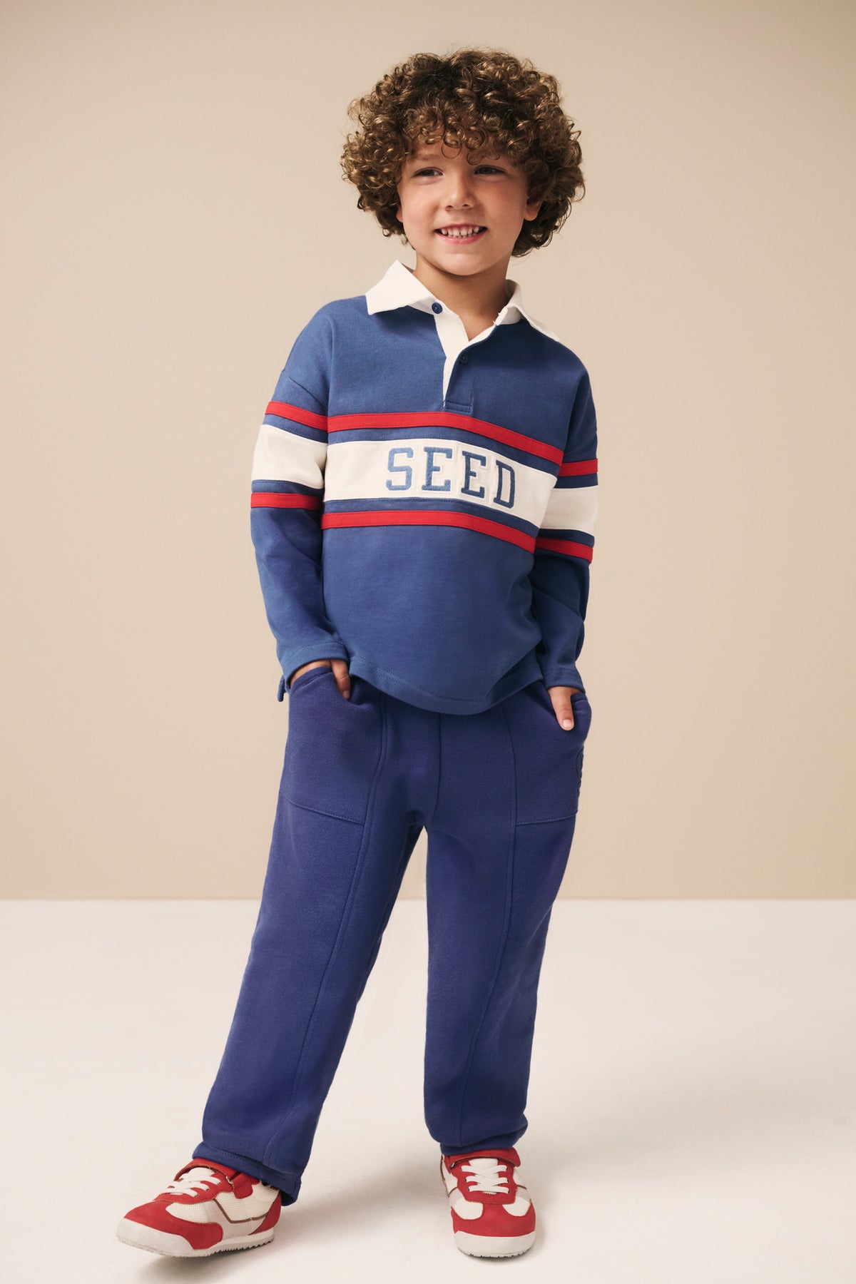 Panelled Track Pant
