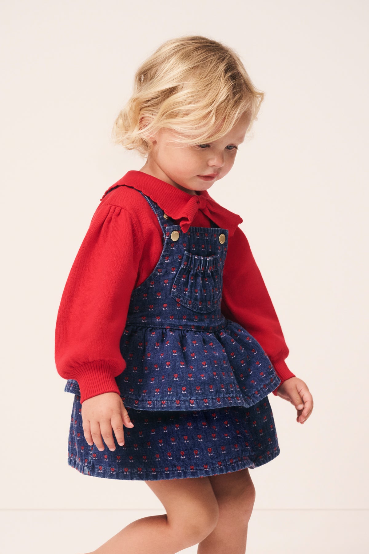 Tulip Denim Pinafore