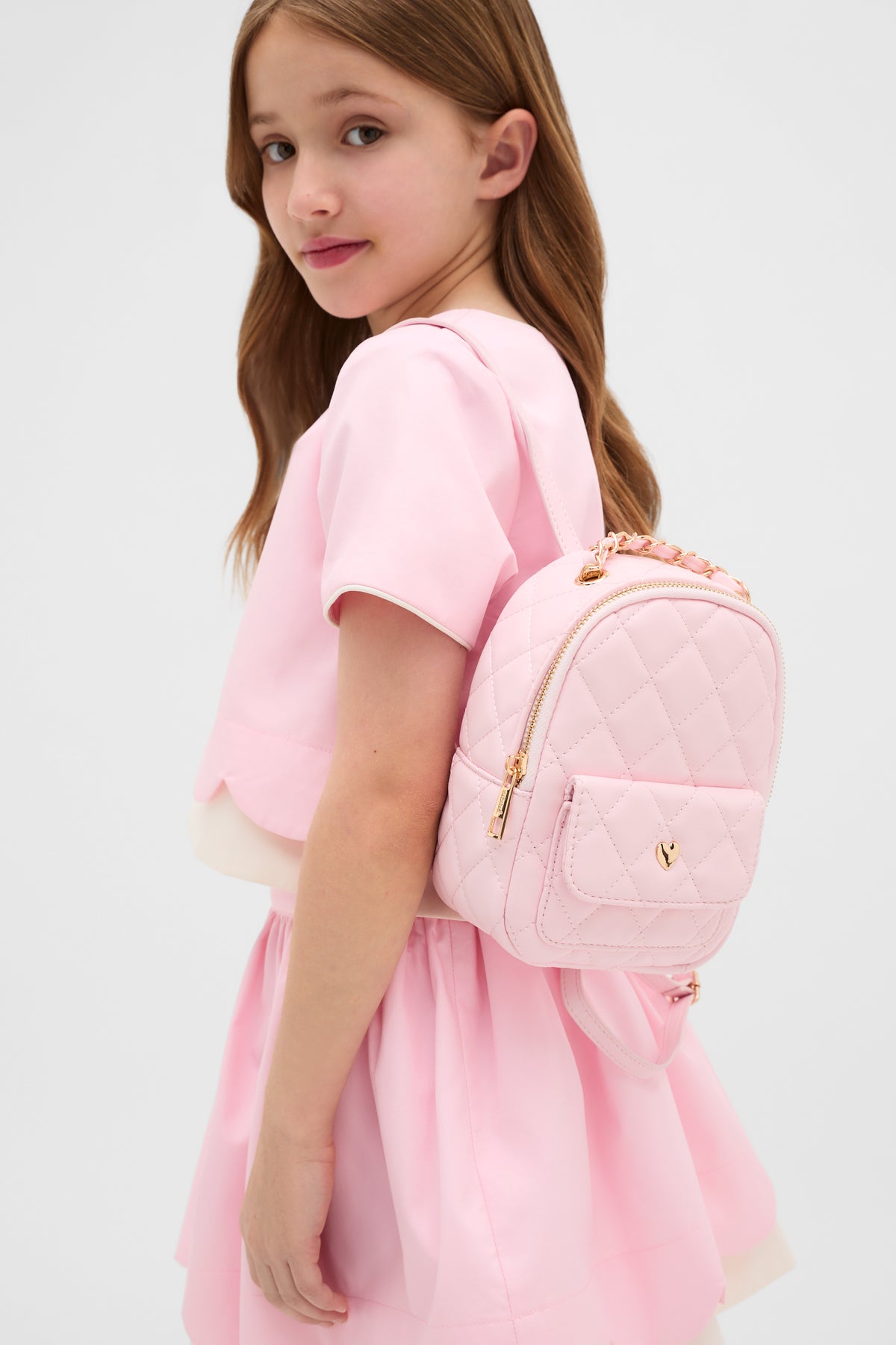 Mini Quilted Backpack
