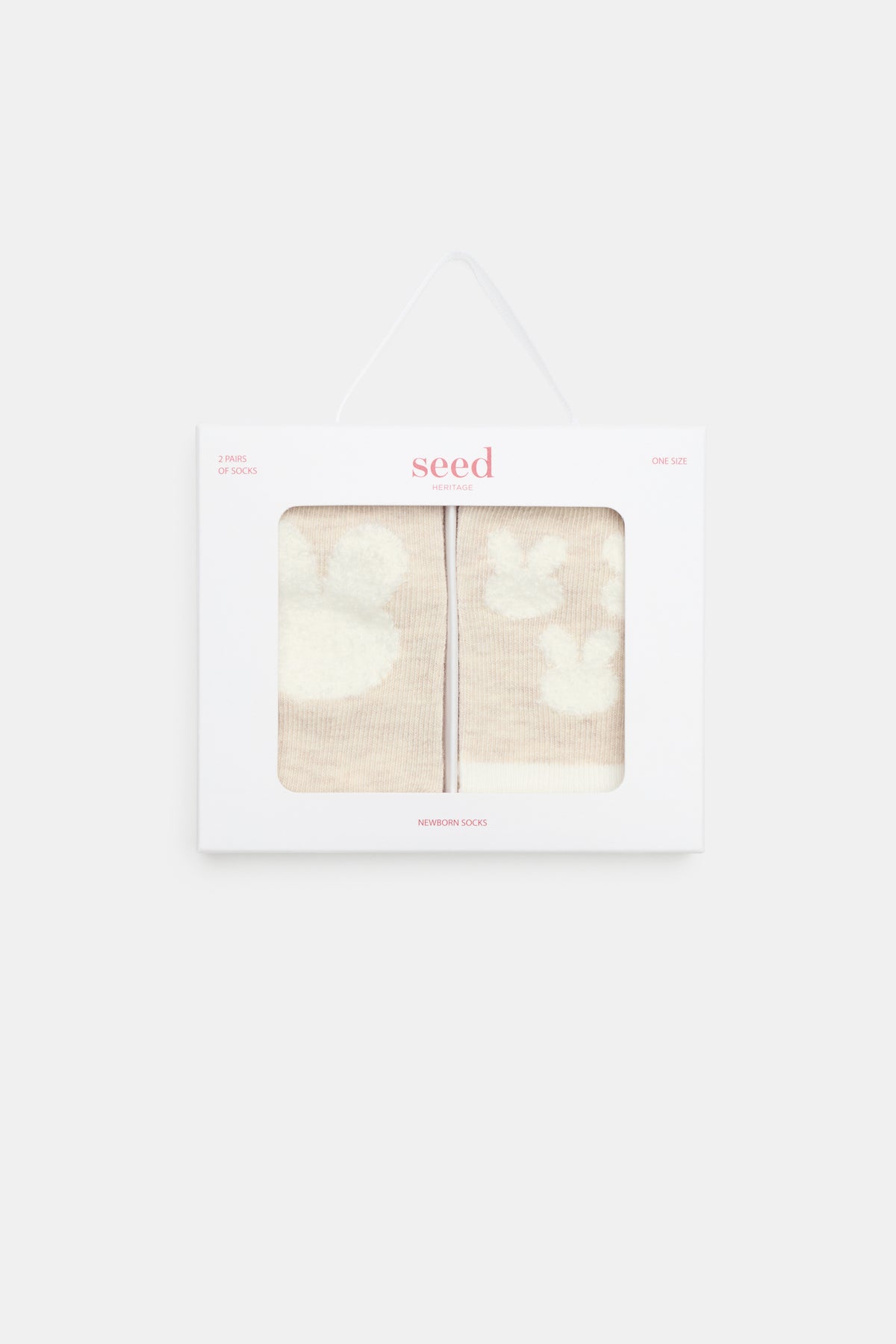 Fluffy Bunny Sock 2 Pack
