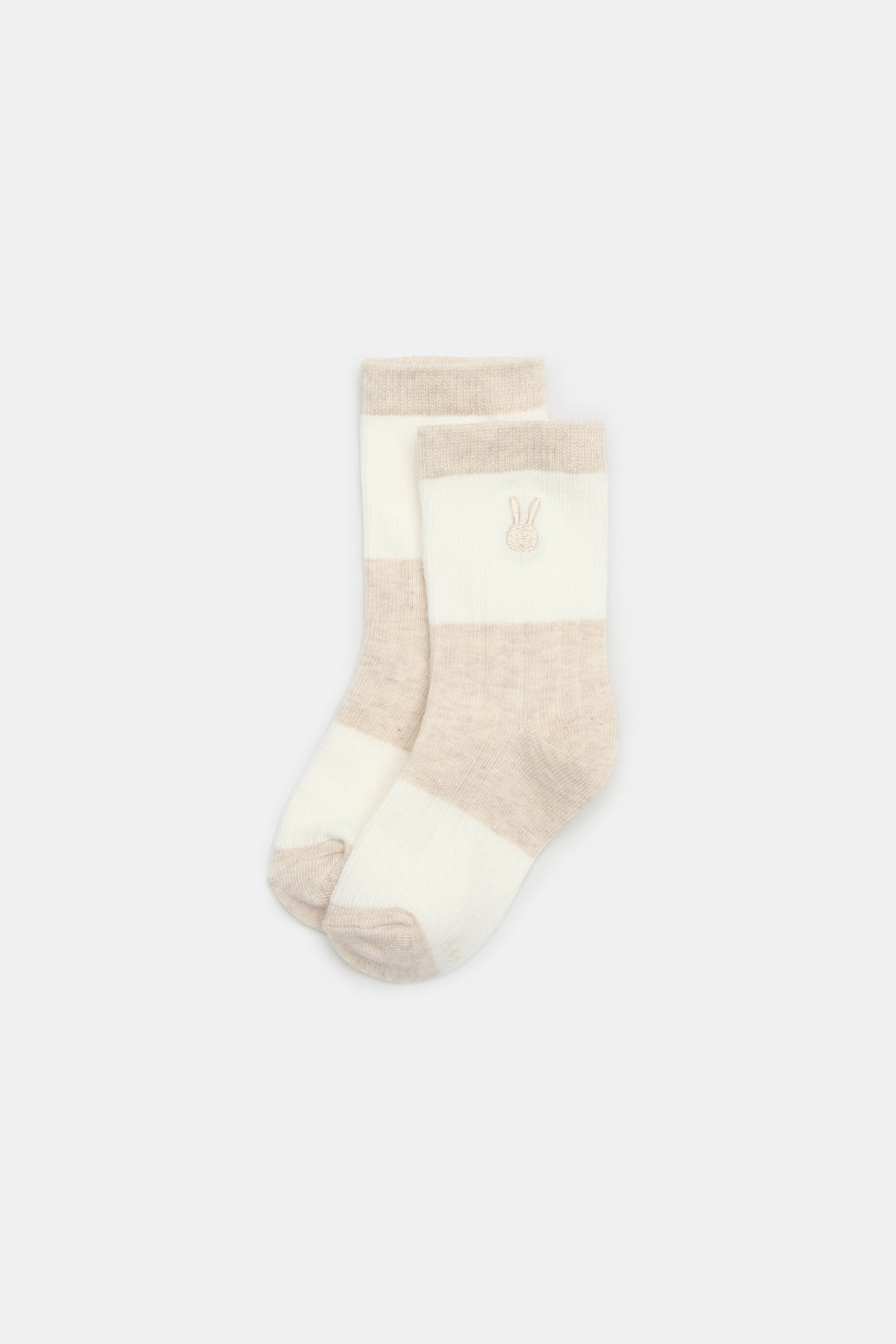 Bunny Embroidered Sock