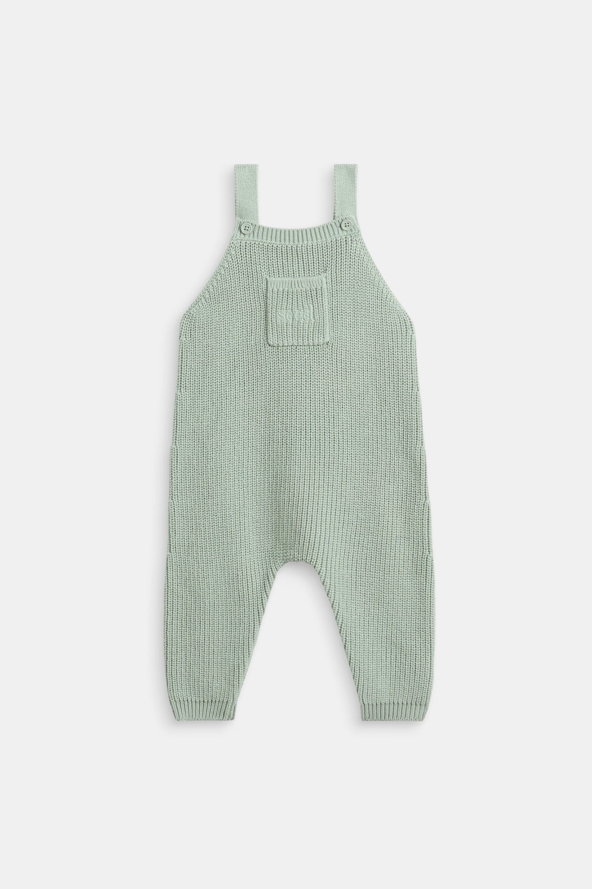 Knit Logo Overall