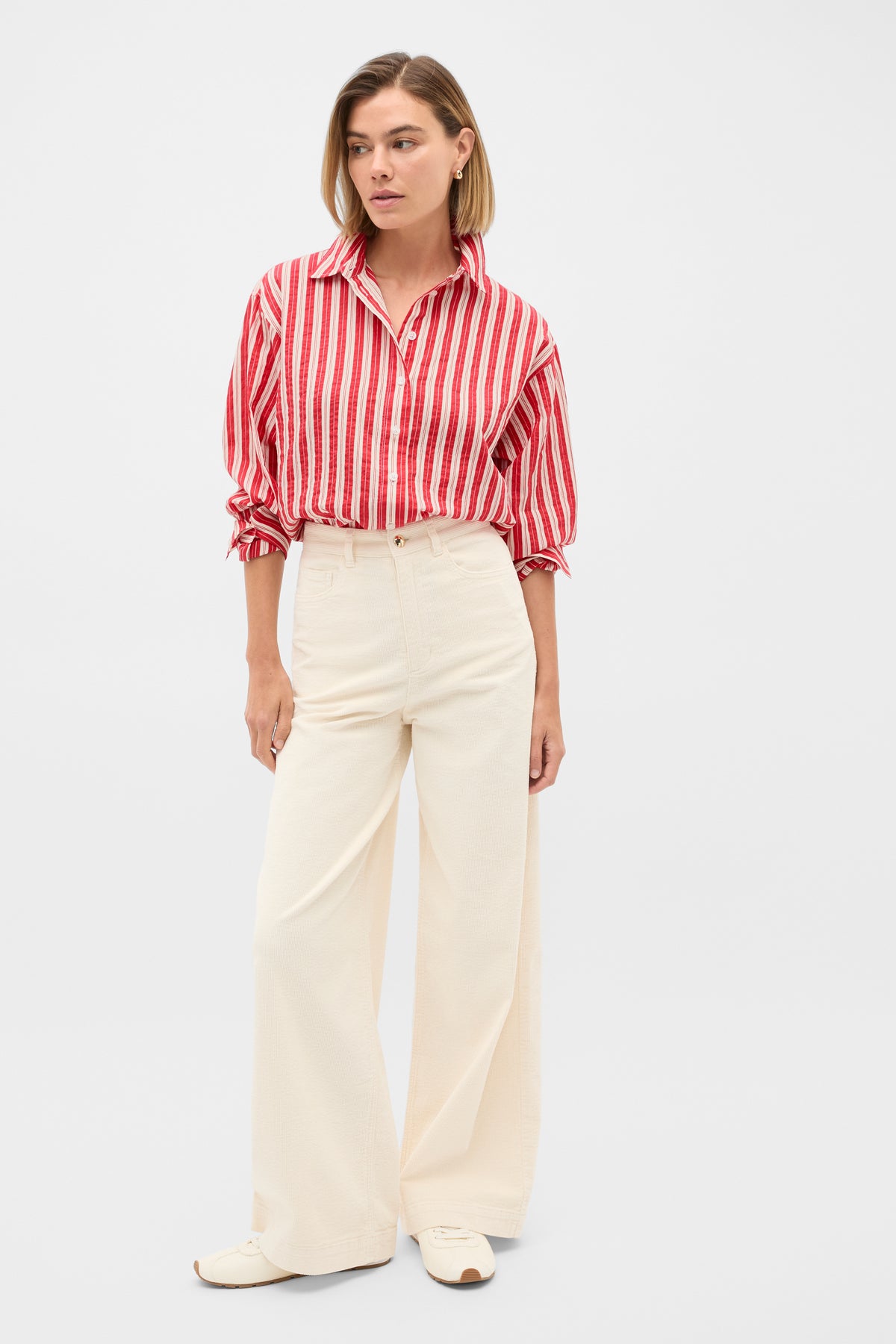 Textured Stripe Shirt