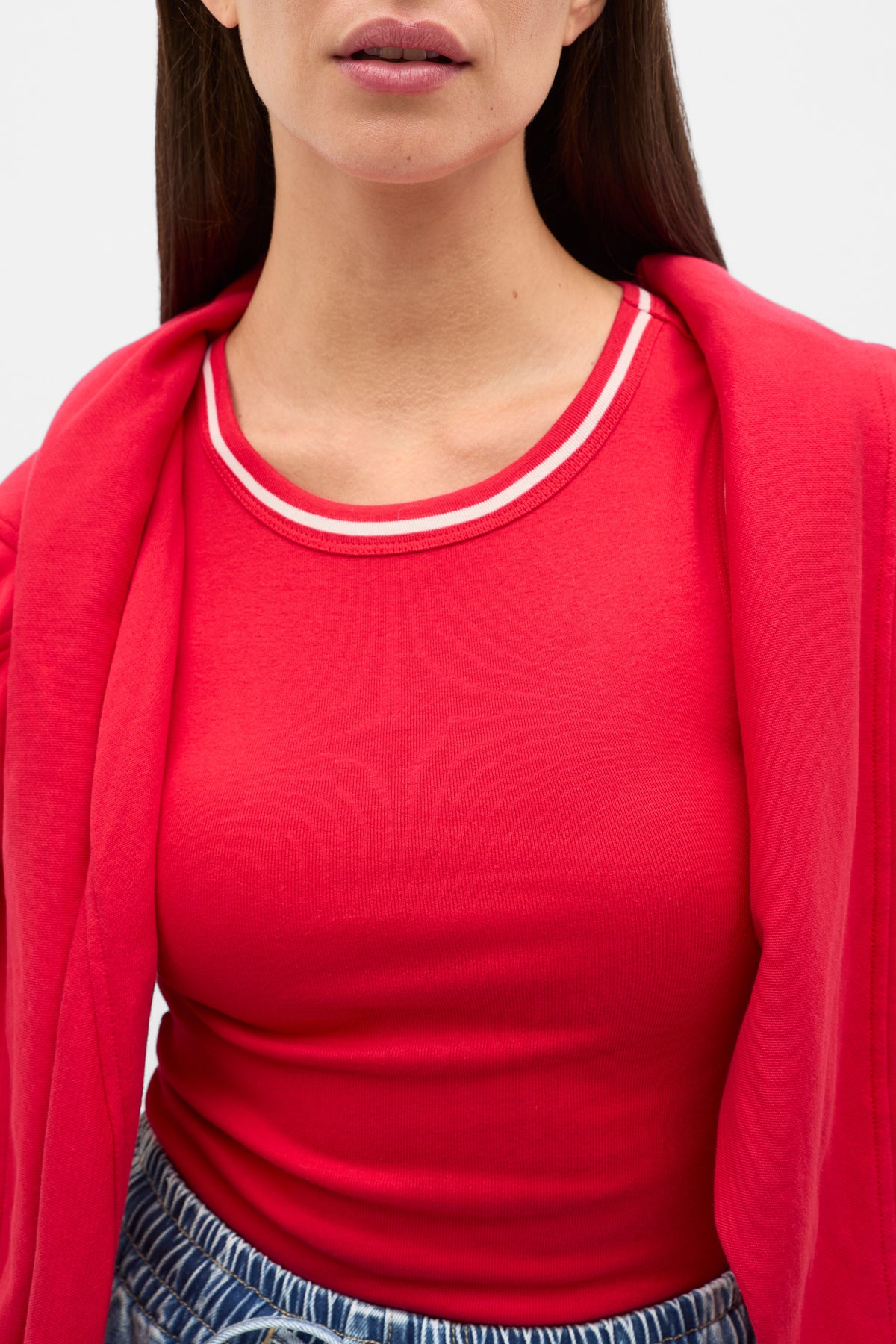 Australian Cotton Contrast Tank