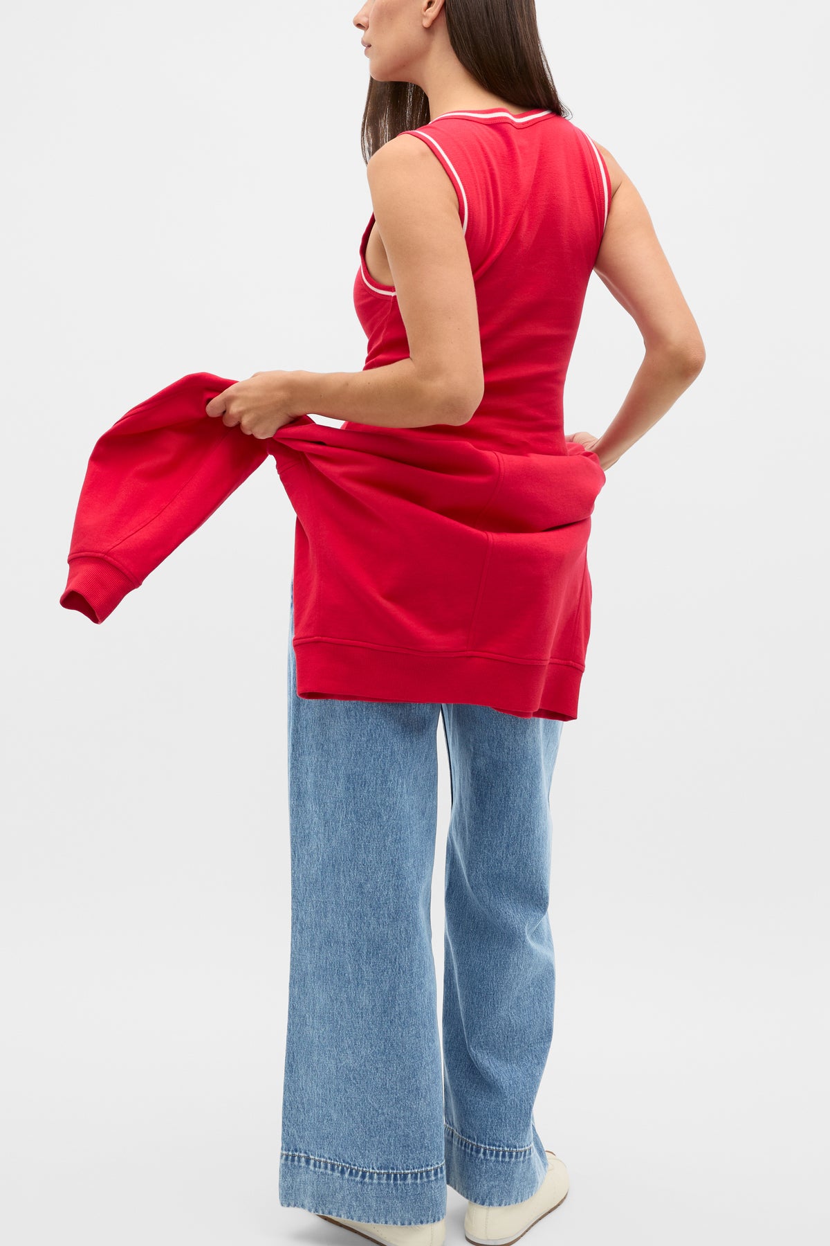 Australian Cotton Contrast Tank