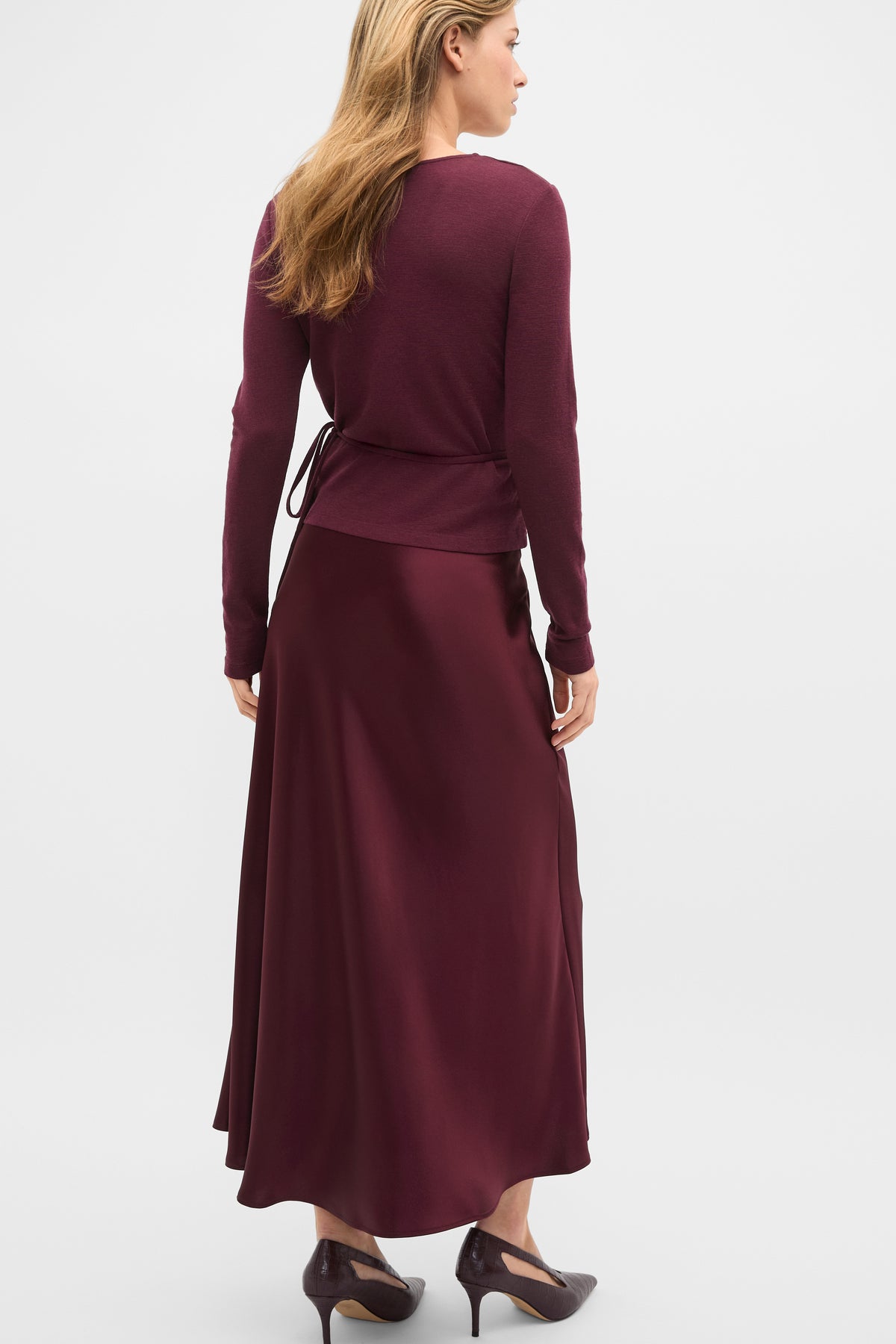 Australian Merino Wrap Top